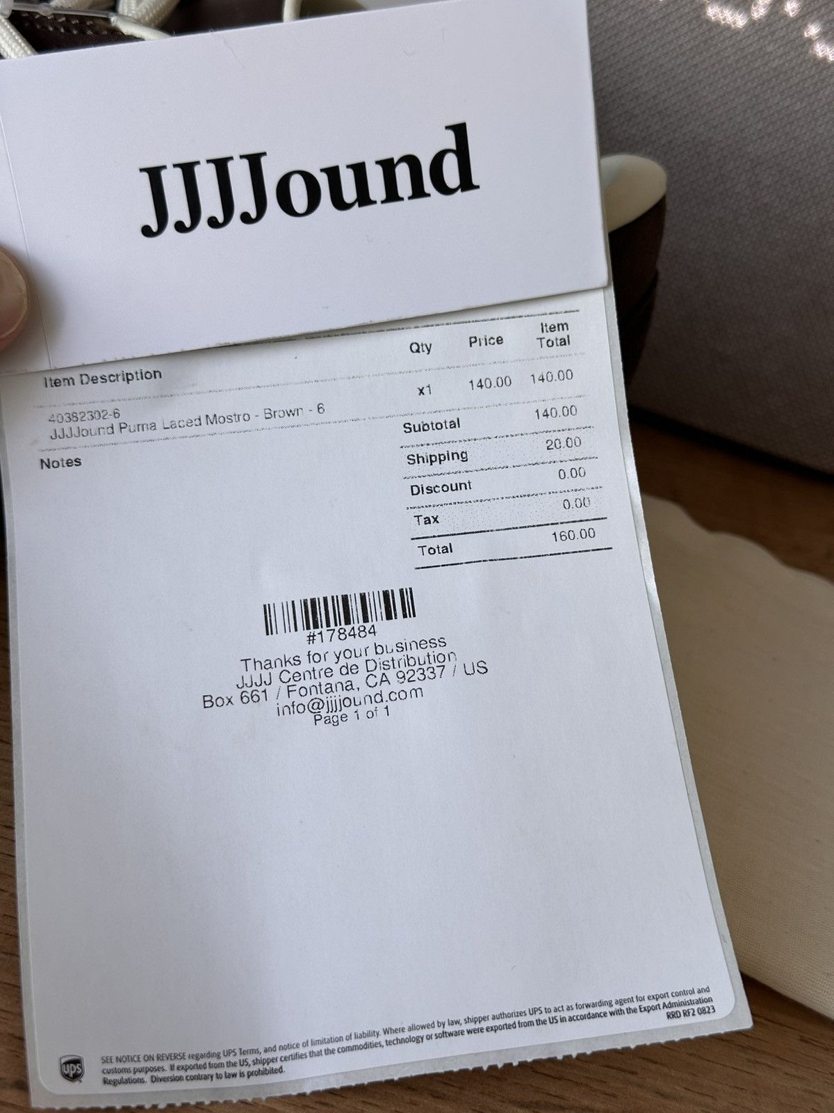 JJJJound × Puma PUMA x JJJJound Mostro Dark Chocolate Size US 7.5 / IT 37.5 - 11 Thumbnail