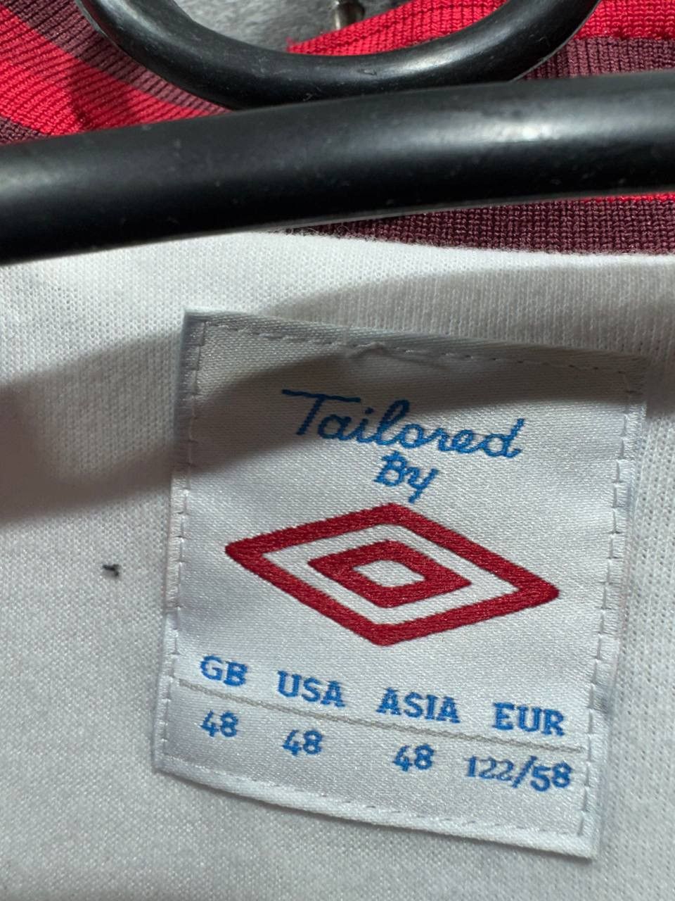 Umbro GASCOIGNE #19 ENGLAND Euro 2012 Home shirt Jersey UMBRO Size US XL / EU 56 / 4 - 5 Thumbnail