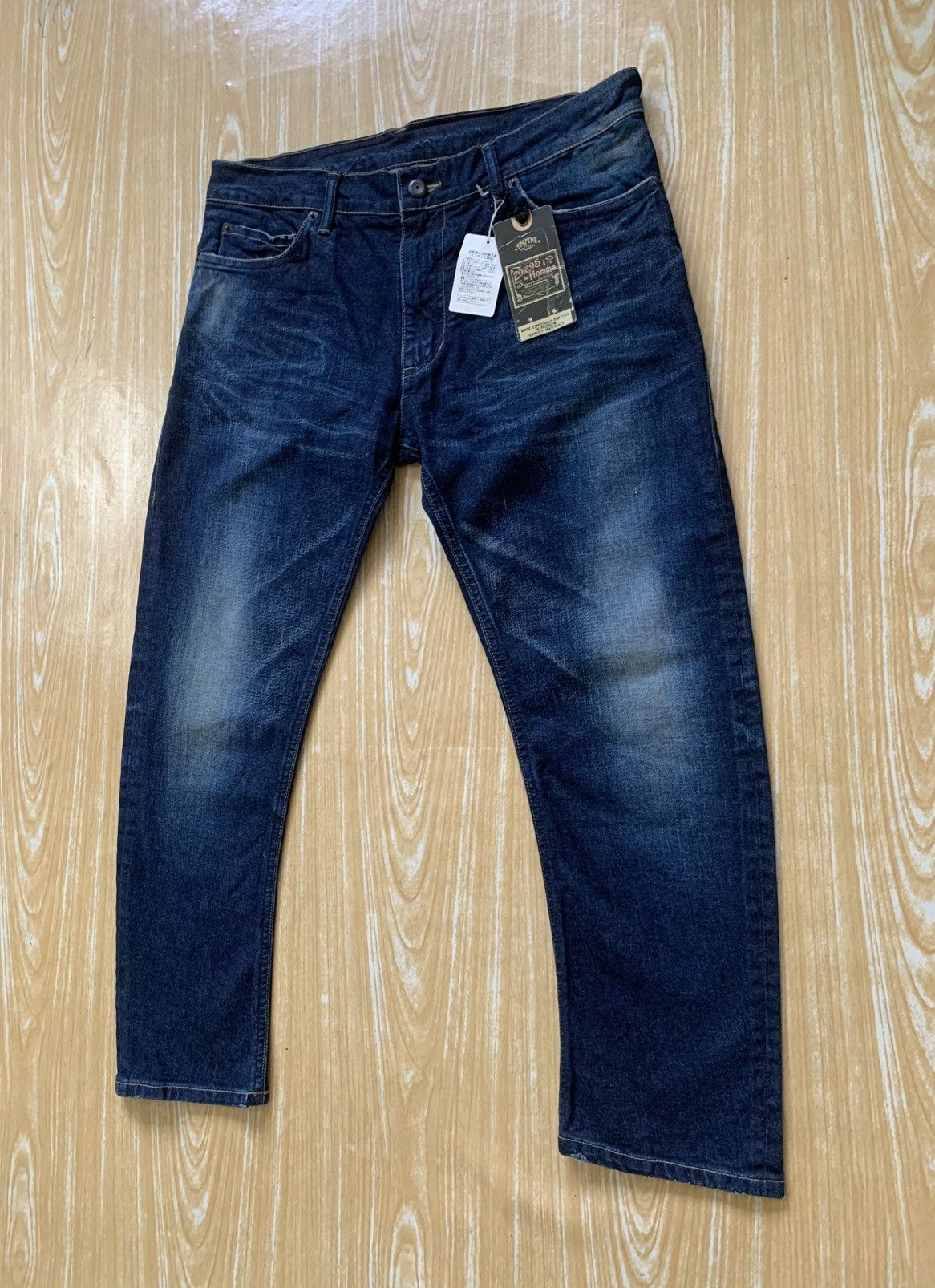 Designer × Japanese Brand 🔥 291295 Homme Japanese Brand Denim Pants New With Tag Size US 34 / EU 50 - 5 Thumbnail