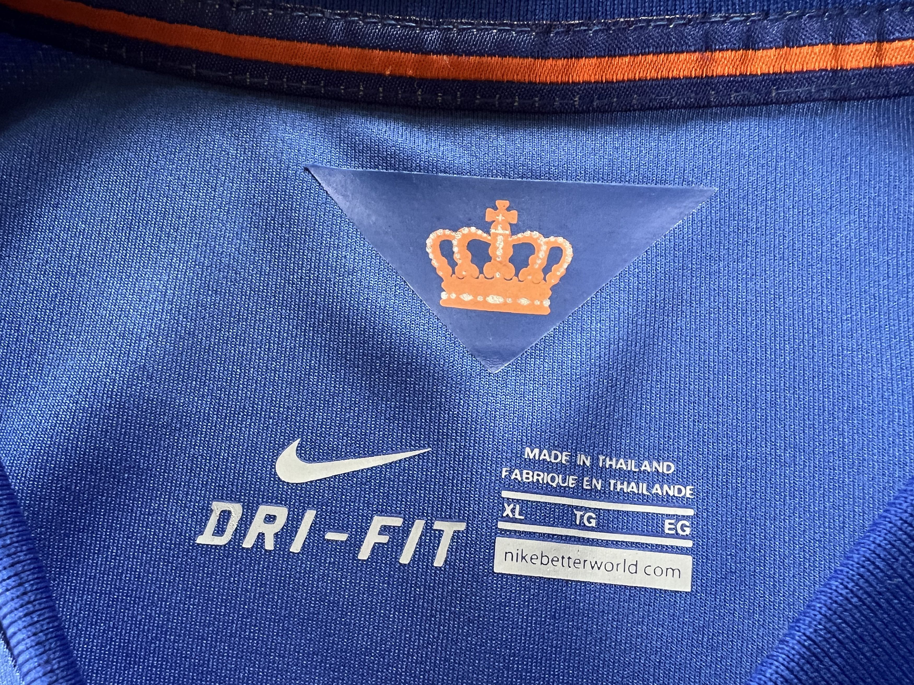 Nike Nike Netherlands Away Shirt 2014-2015 Size US XL / EU 56 / 4 - 8 Thumbnail
