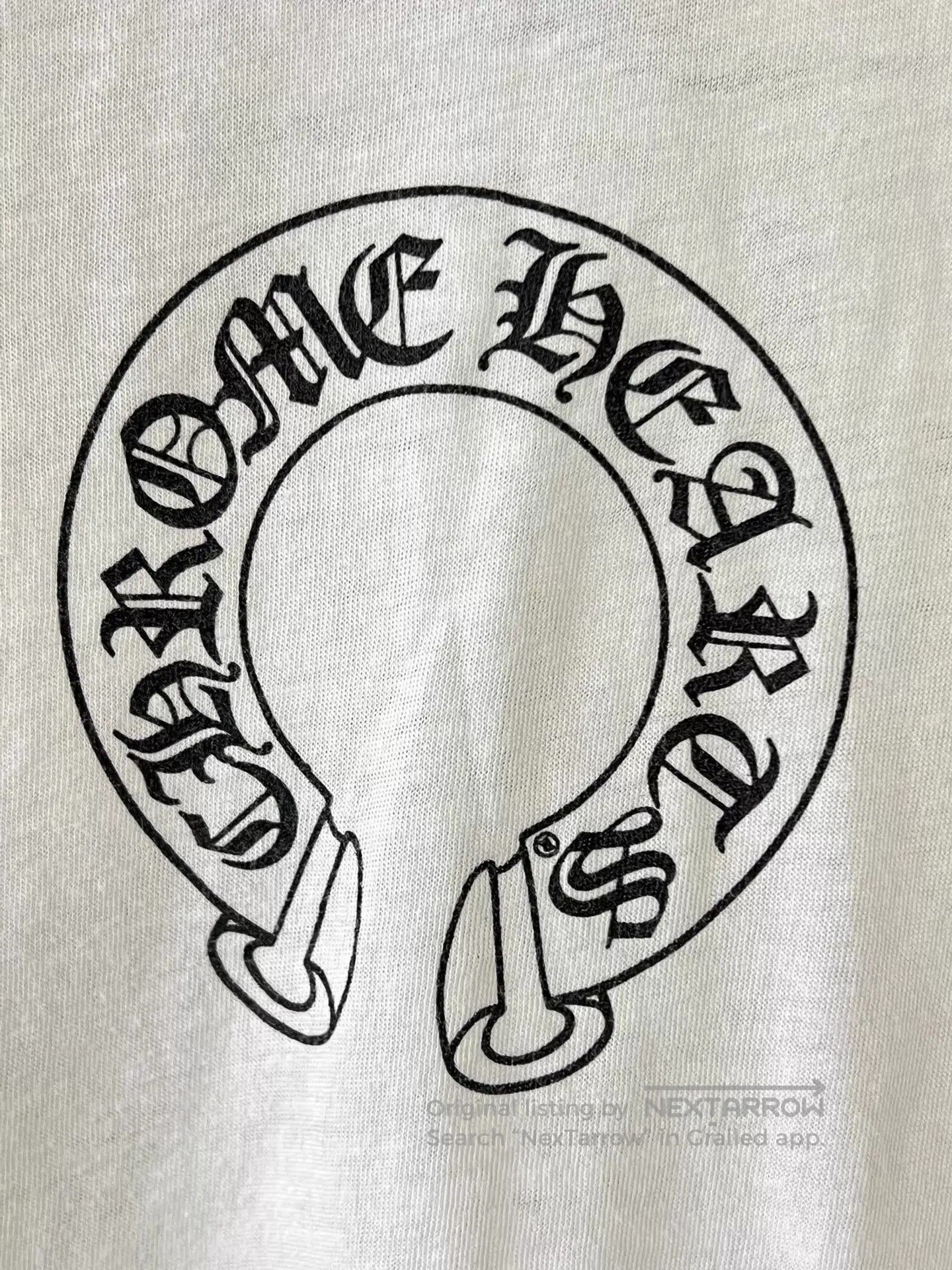 Chrome Hearts White Short Sleeve Graphic T-Shirt. Size US S / EU 44-46 / 1 - 4 Thumbnail