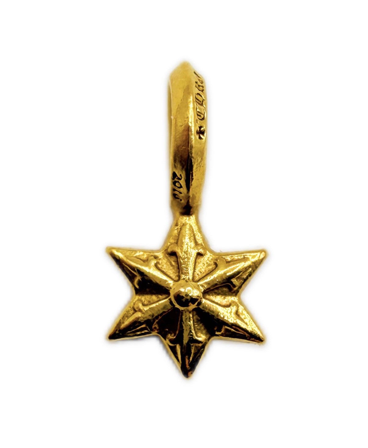 Chrome Hearts Chrome Hearts 5 Point Star 22k Gold Charm Pendant Size ONE SIZE - 2 Thumbnail