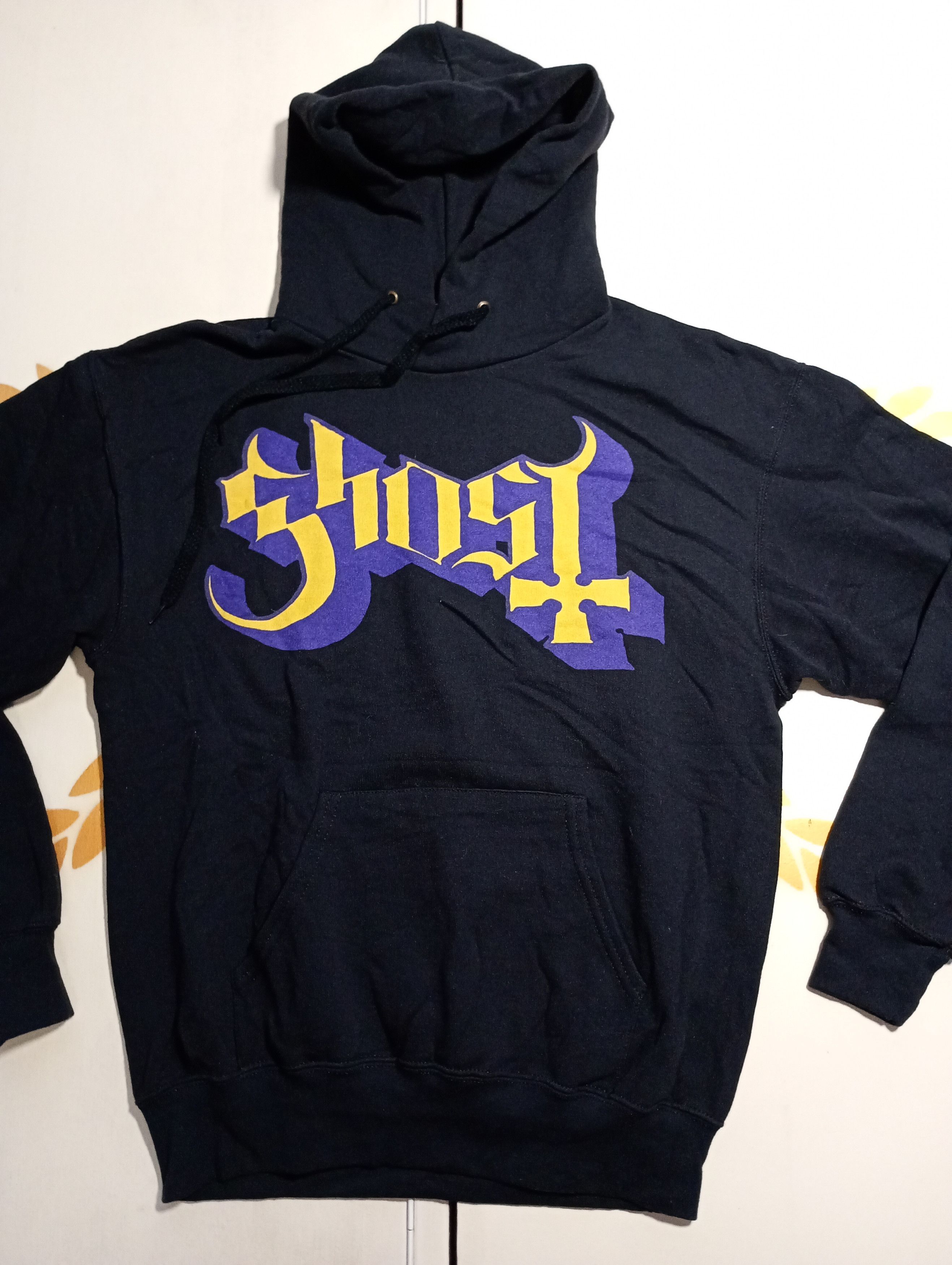 Fruit Of The Loom Ghost Band Hoodie Size US M / EU 48-50 / 2 - 3 Thumbnail