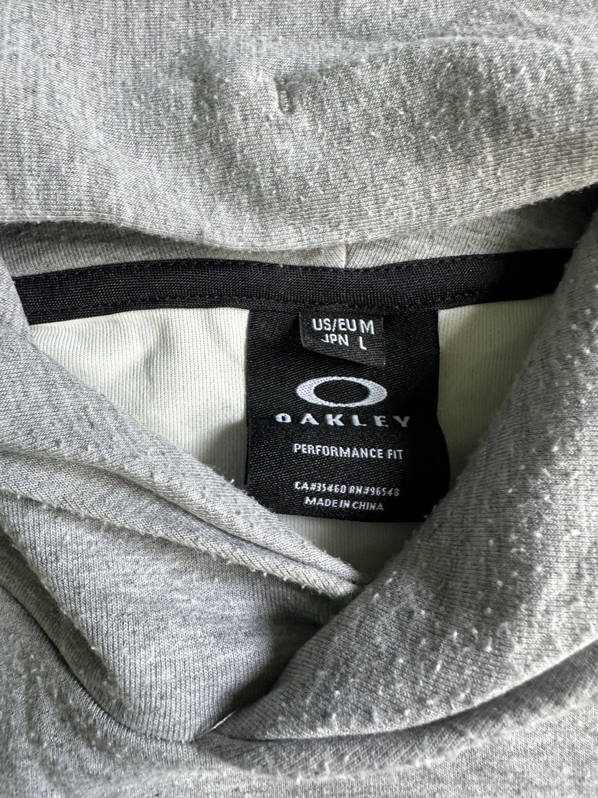 Oakley Vintage Oakley spell out Grey hoodie Size US L / EU 52-54 / 3 - 5 Thumbnail