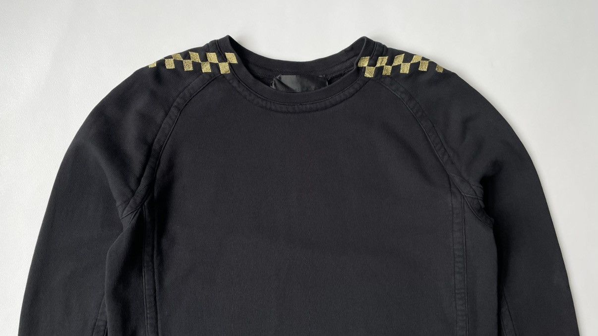 Haider Ackermann Chevron Sleeve Cropped Sweatshirt Size M / US 6-8 / IT 42-44 - 3 Thumbnail