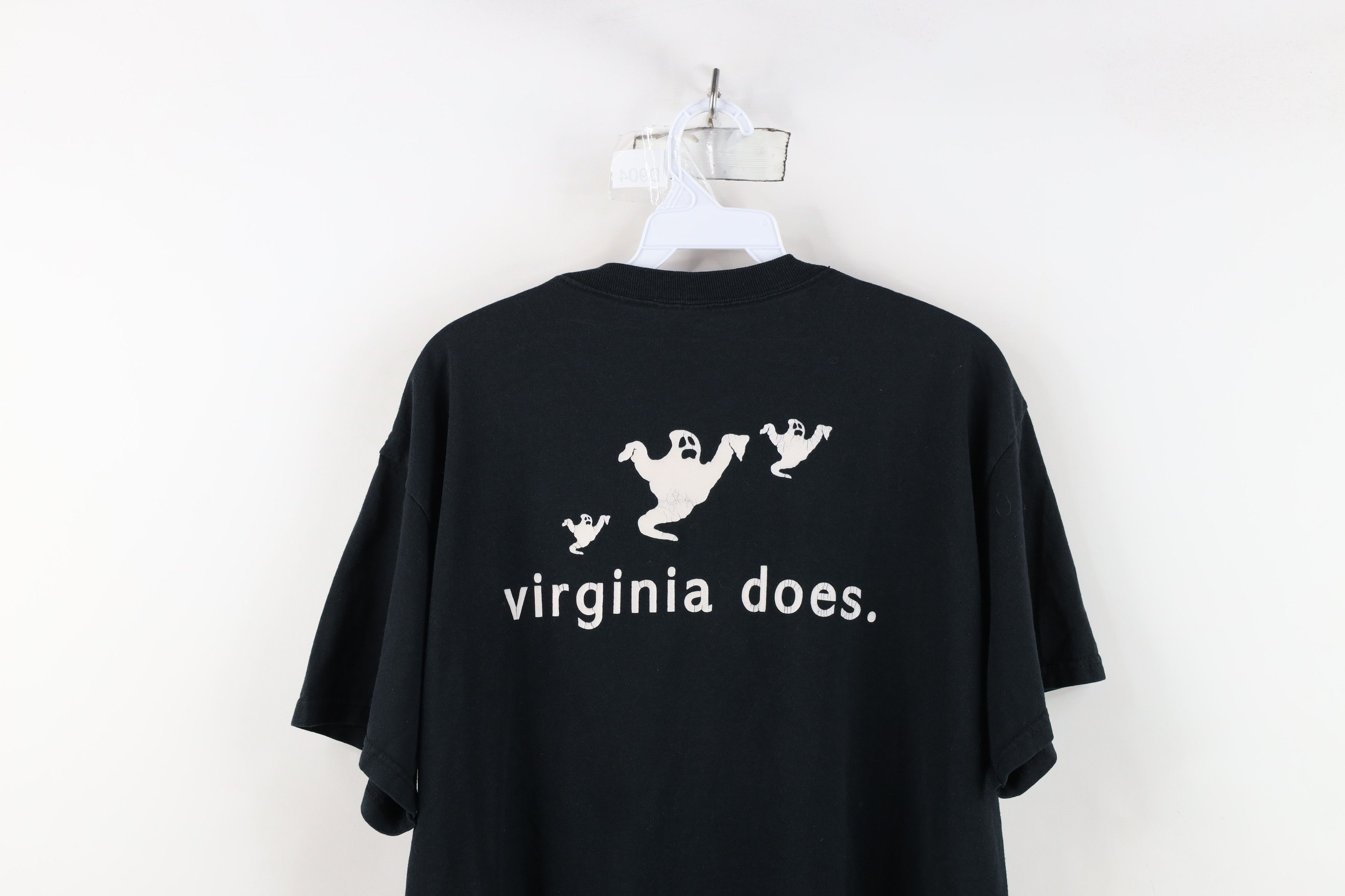 Vintage Vintage 90s Y2K Streetwear Ghost Hunter Virginia T-Shirt Size US L / EU 52-54 / 3 - 13 Thumbnail
