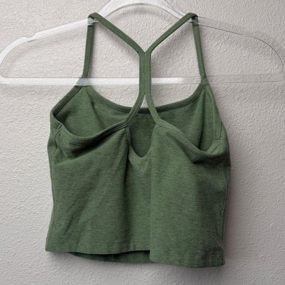 Beyond Yoga Beyond Yoga Green Legging Sports Bra Set Women US S Size 23" - 4 Thumbnail