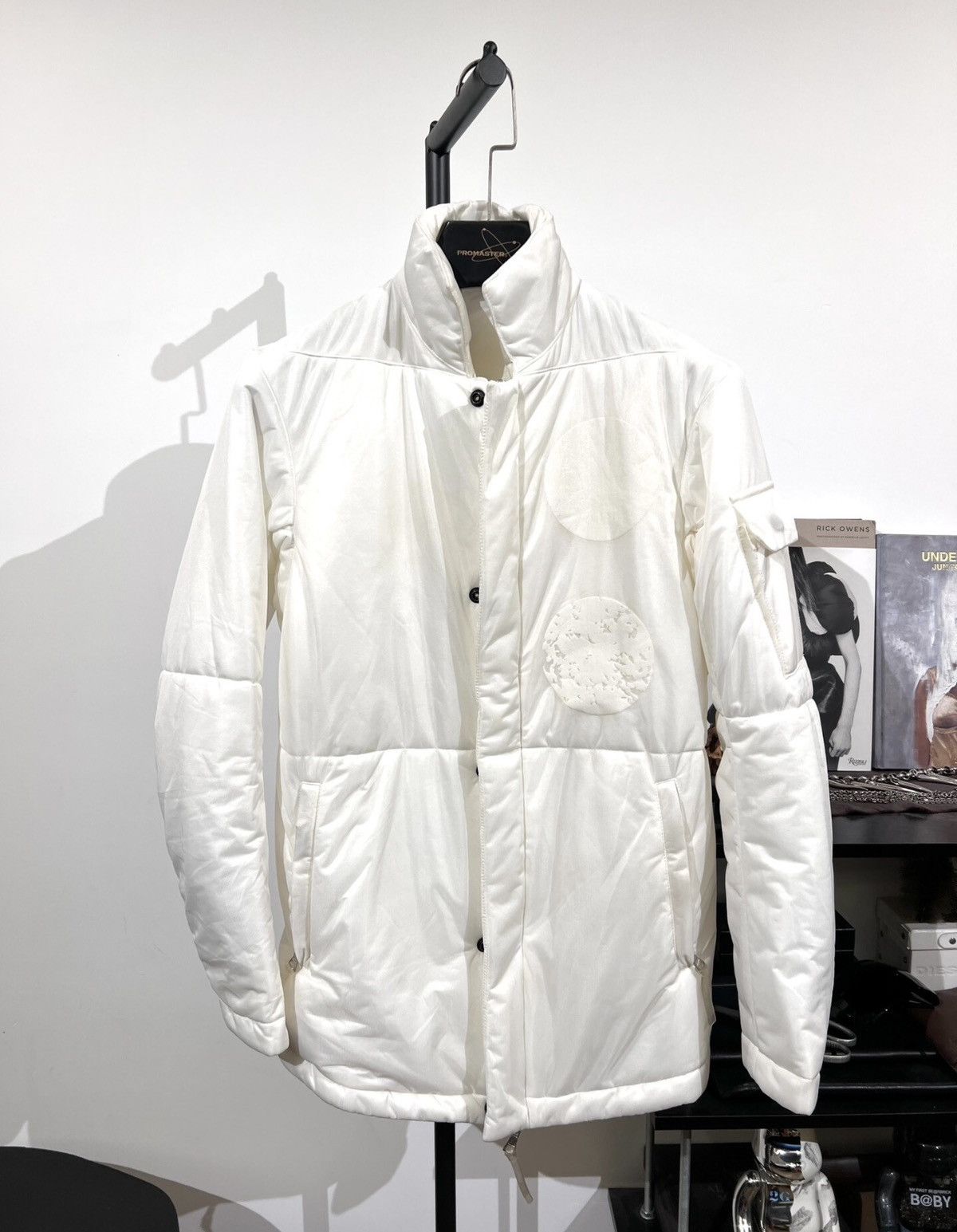 11 By Boris Bidjan Saberi 11ByBBS Quilted Stand-Collar Puffer Jacket Size US S / EU 44-46 / 1 - 1 Thumbnail