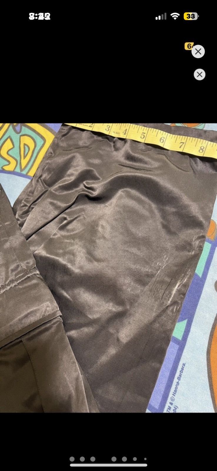 DKNY ***FINAL DROP***RARE 90s DKNY TECHNICAL WIDE CARGO 31 Size US 31 - 4 Thumbnail