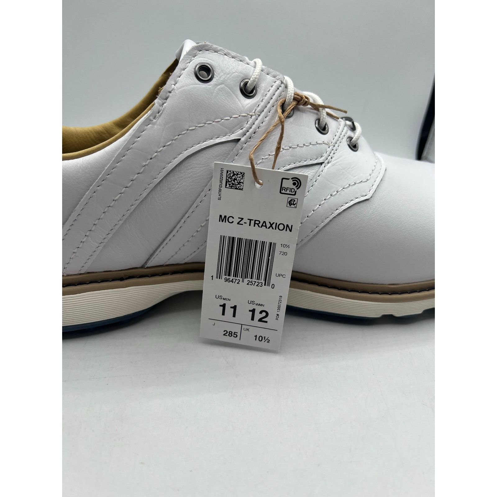 Adidas Adidas MC Z-Traxion Spikeless Golf “White Prelove Ink” Size US 11 / EU 44 - 7 Thumbnail