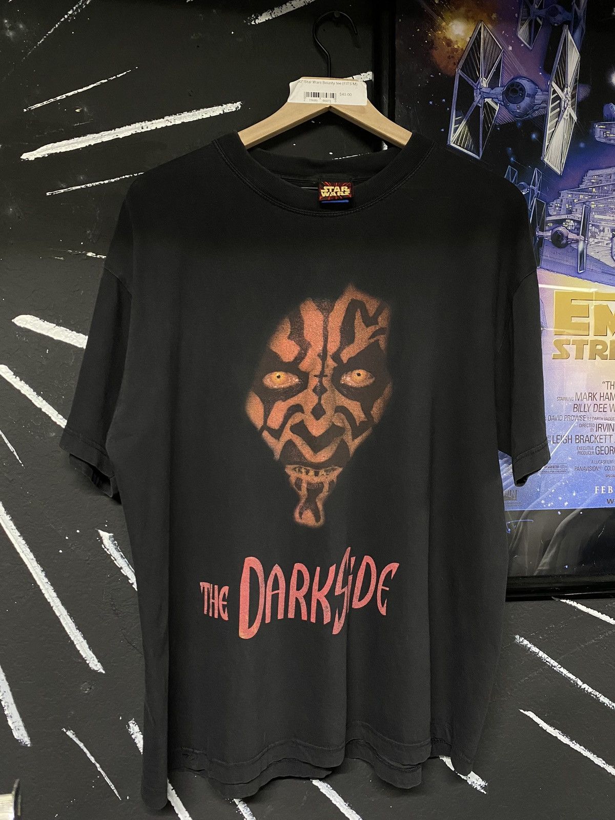 Vintage 90’s Vintage Star Wars Darth Maul shirt XLarge Size US XL / EU 56 / 4 - 1 Thumbnail