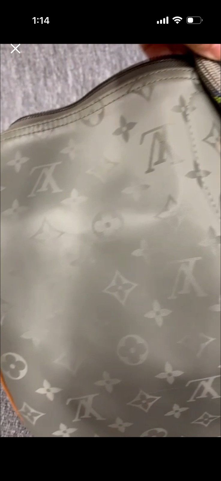 Louis Vuitton LV Runway Keepall 50 Titanium Laser Monogram Size ONE SIZE - 20 Thumbnail