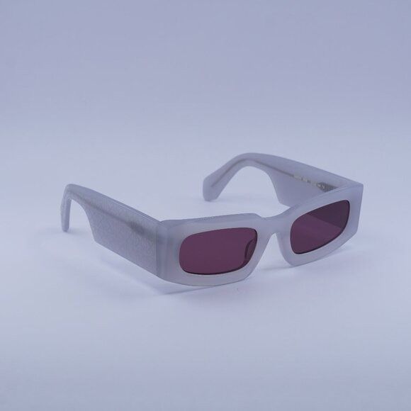 Off-White Off-White OERI141 CARY 0928 Sunglasses Grey Rectangle Frame Size ONE SIZE - 3 Thumbnail