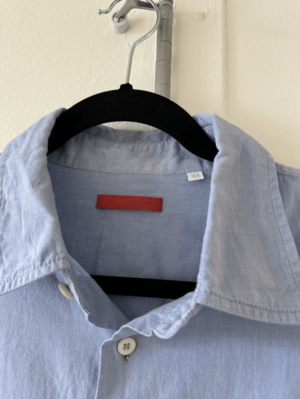 Prada Prada Short Sleeve Button Up Shirt Size US M / EU 48-50 / 2 - 2 Thumbnail