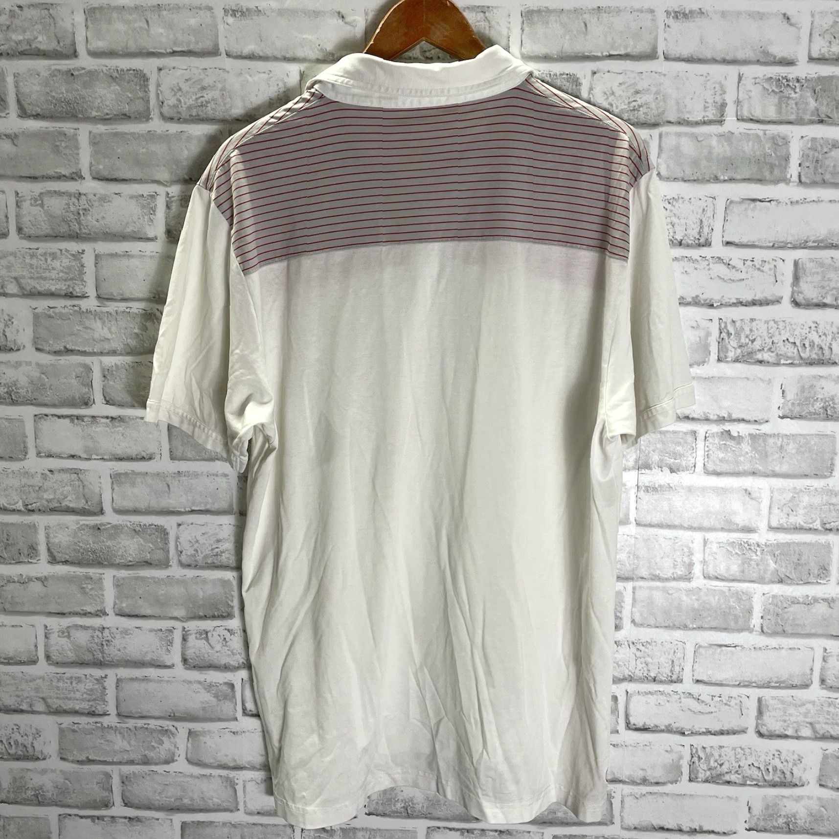 TravisMathew Travis Mathew Polo Shirt Mens XL White Cotton Blend Pima Polo Shirt White XL Men Polo Shirt Size US XL / EU 56 / 4 - 5 Thumbnail