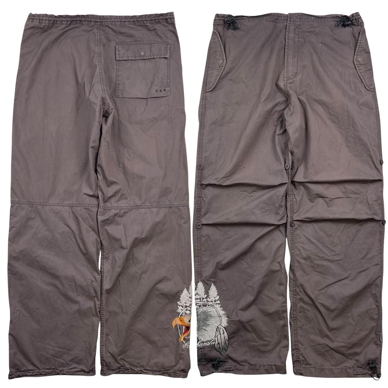 Maharishi Vintage Maharishi Embroidered Eagle Baggy Snopants - Large Size US 34 / EU 50 - 1 Thumbnail