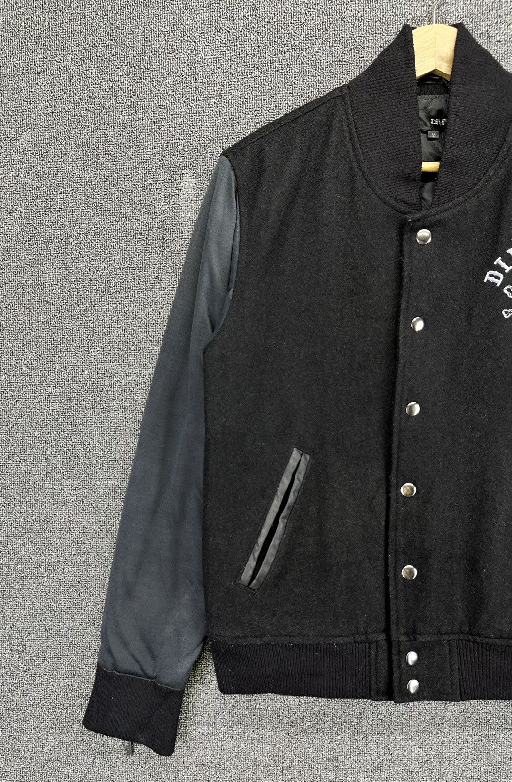 Japanese Brand Vintage Diviner Japan Skull Punk Varsity Jacket Size M / US 6-8 / IT 42-44 - 8 Thumbnail
