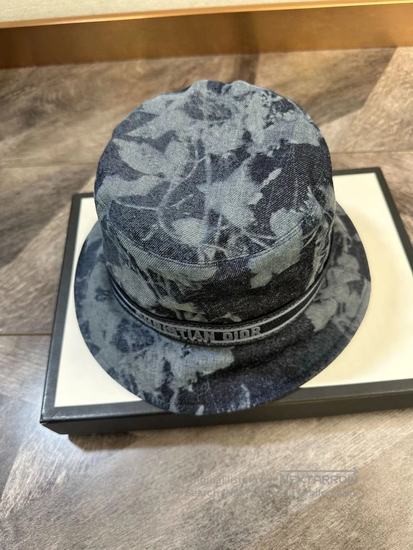 Dior Dior Classic Denim Bucket Hat. Size ONE SIZE - 5 Thumbnail