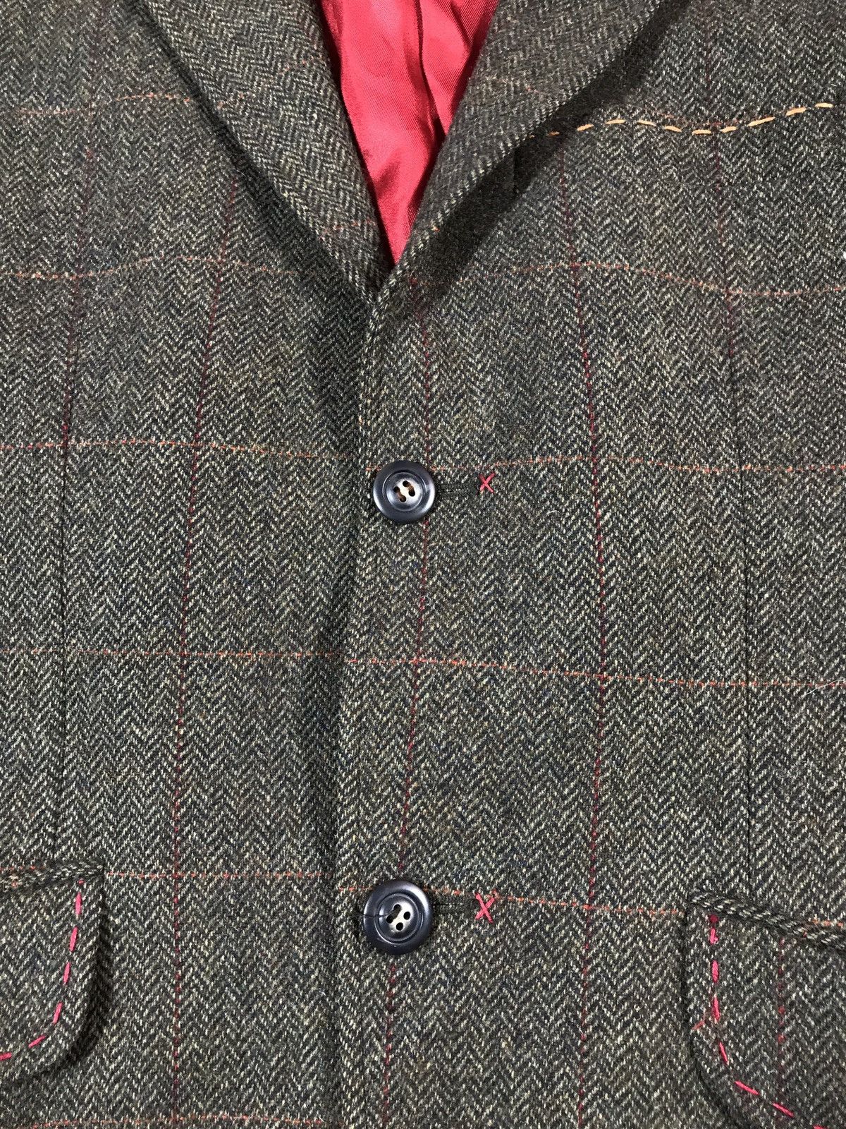 Thomas Pink × Vintage Vintage Thomas Pink Wool Jacket Men’s UK 34 EUR 44 Size 34R - 5 Thumbnail