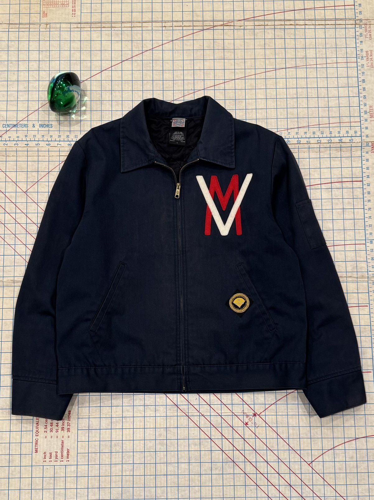 Ebbets Field Flannels Ebbets Field Flannels Vancouver Mounties Full Zip Jacket Lrg Size US L / EU 52-54 / 3 - 1 Thumbnail