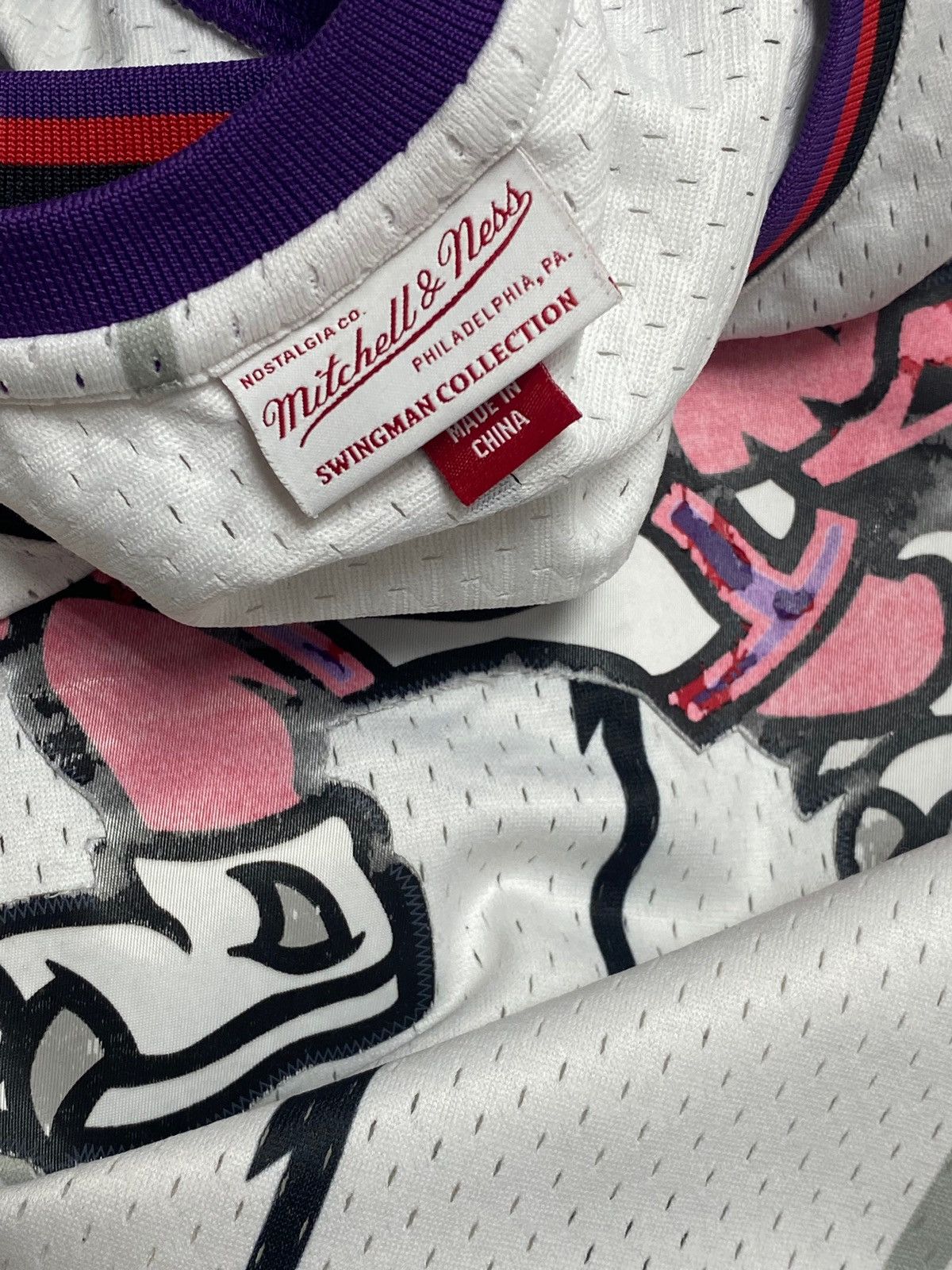 Mitchell & Ness Vintage RAPTORS CARTER NBA Distressed Tank Top Jersey Size US L / EU 52-54 / 3 - 4 Thumbnail