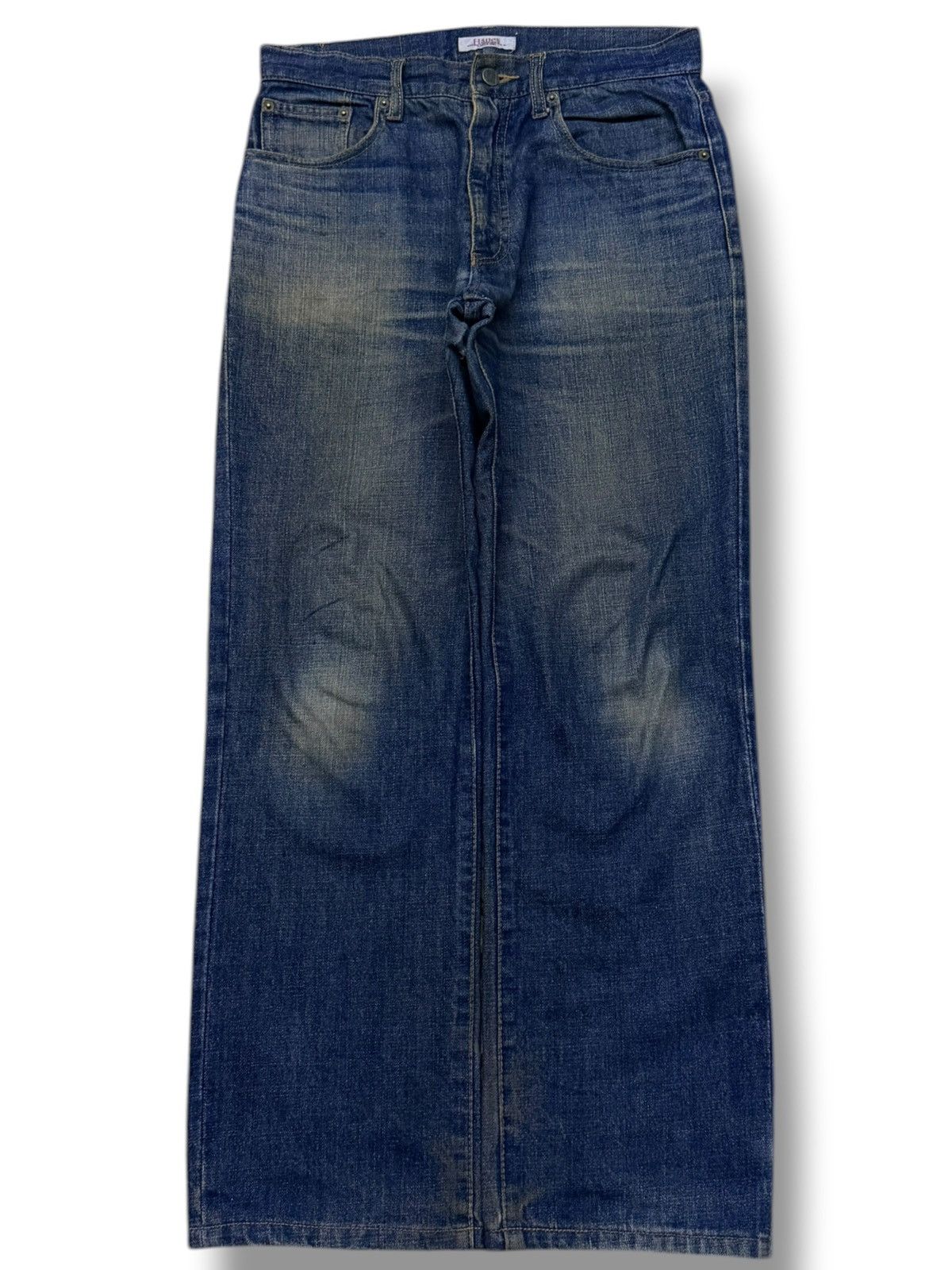 Hanes Vintage Hanes Jeans Made in USA 90s | Vintage Faded Mud Wash Size US 30 / EU 46 - 2 Thumbnail