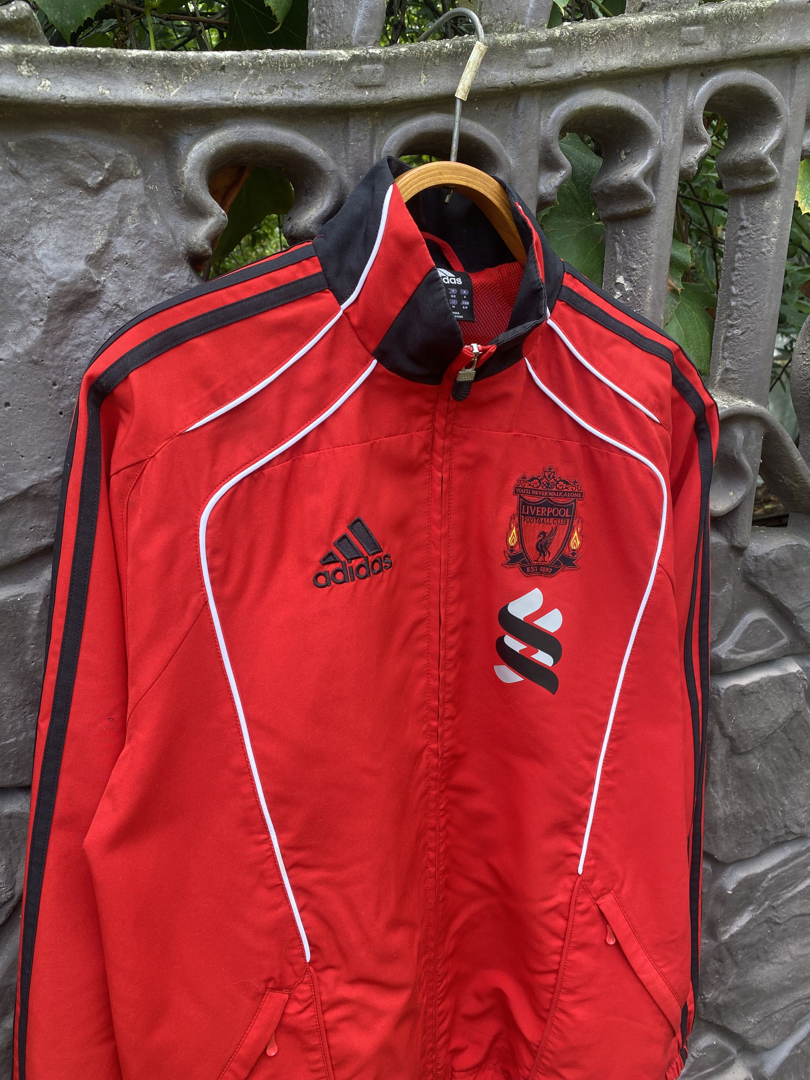 Adidas × Vintage Vintage Adidas Liverpool 2010 Football Track Jacket Size US S / EU 44-46 / 1 - 5 Thumbnail