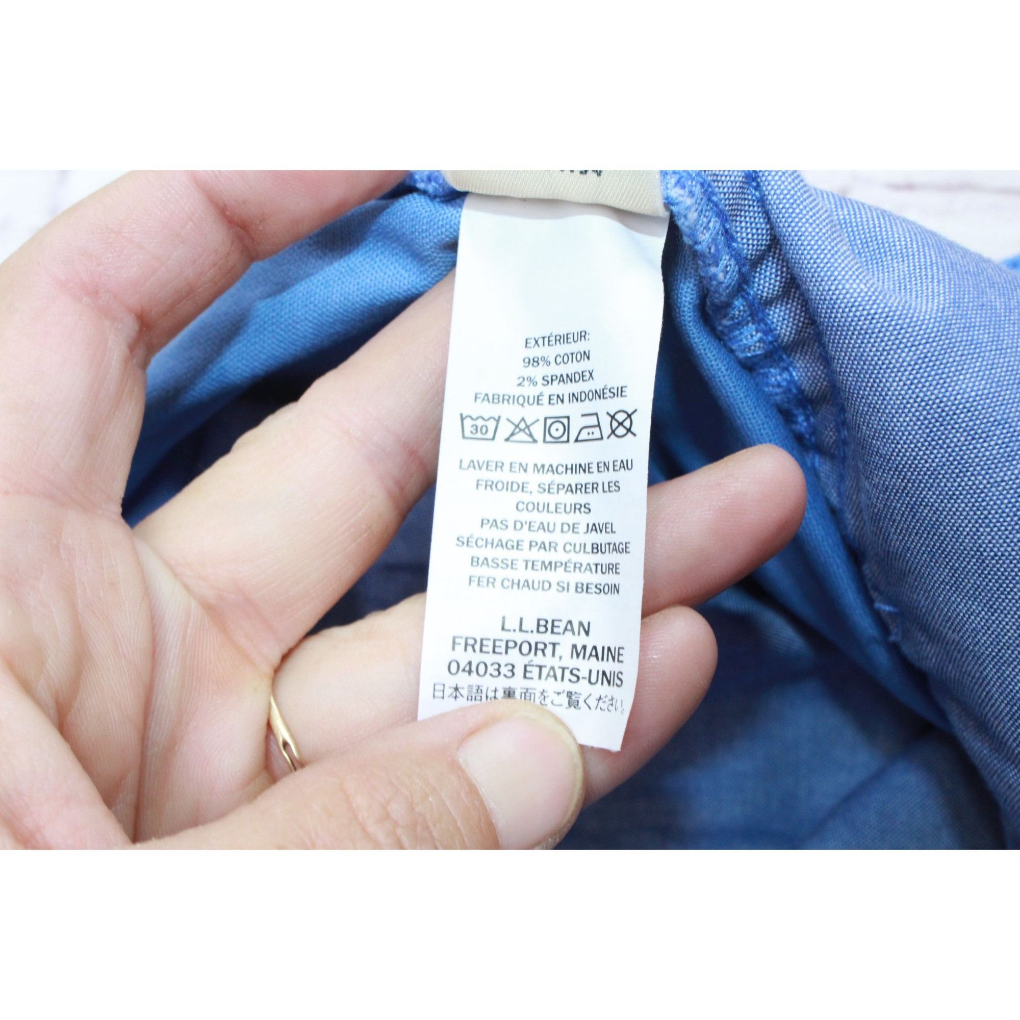 L.L. Bean LL Bean Comfort Stretch Shorts Chino Bermudas 9" Size 6 Size 28" / US 6 / IT 42 - 10 Thumbnail