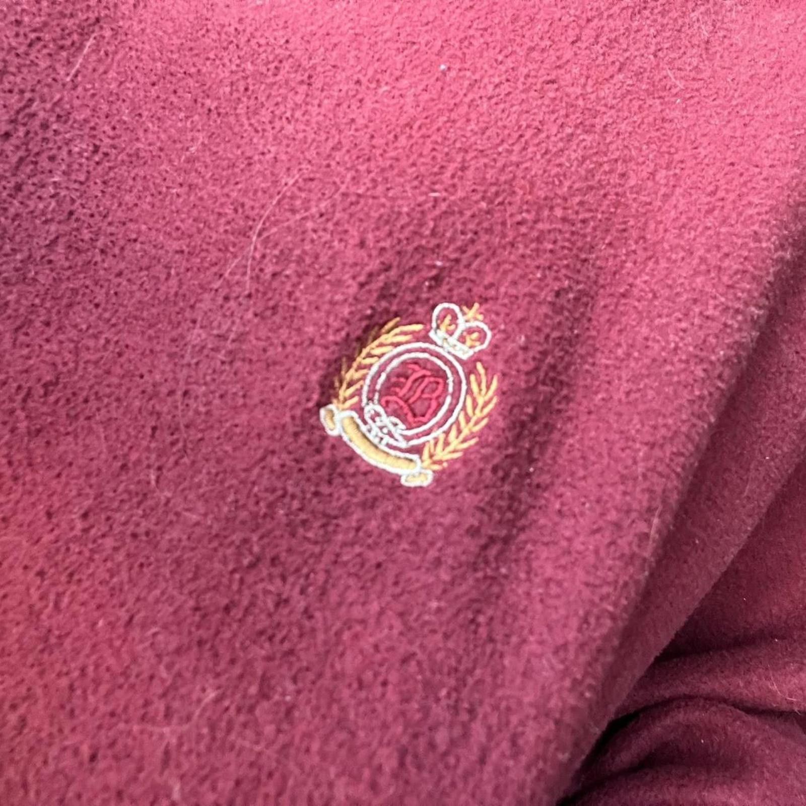 Bugle Boy Burgundy vintage 90s quarter zip sweatshirt Size XL / US 12-14 / IT 48-50 - 4 Thumbnail