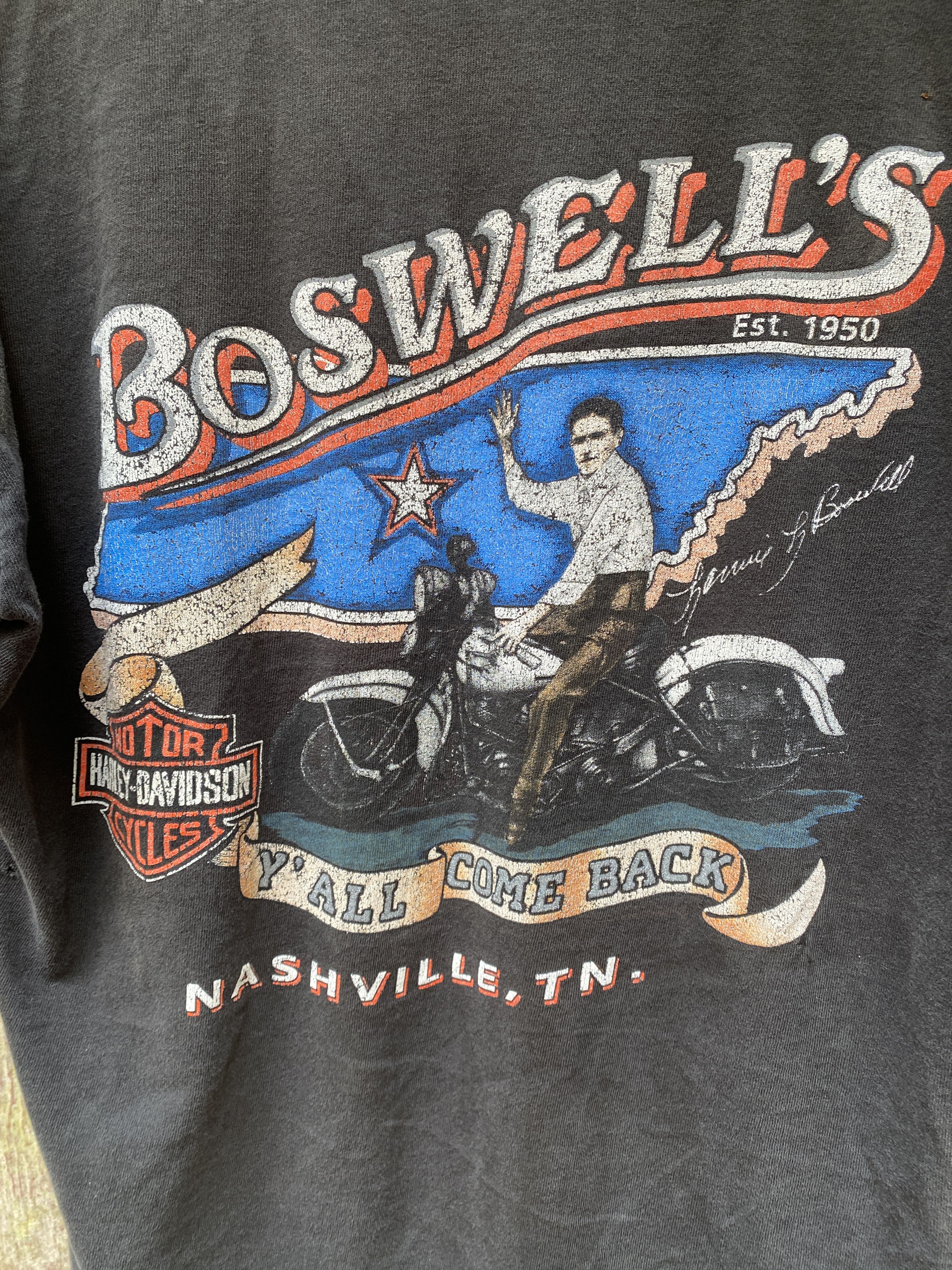 Harley Davidson Vintage Single Stitch Harley Davidson Tee Size US L / EU 52-54 / 3 - 5 Thumbnail