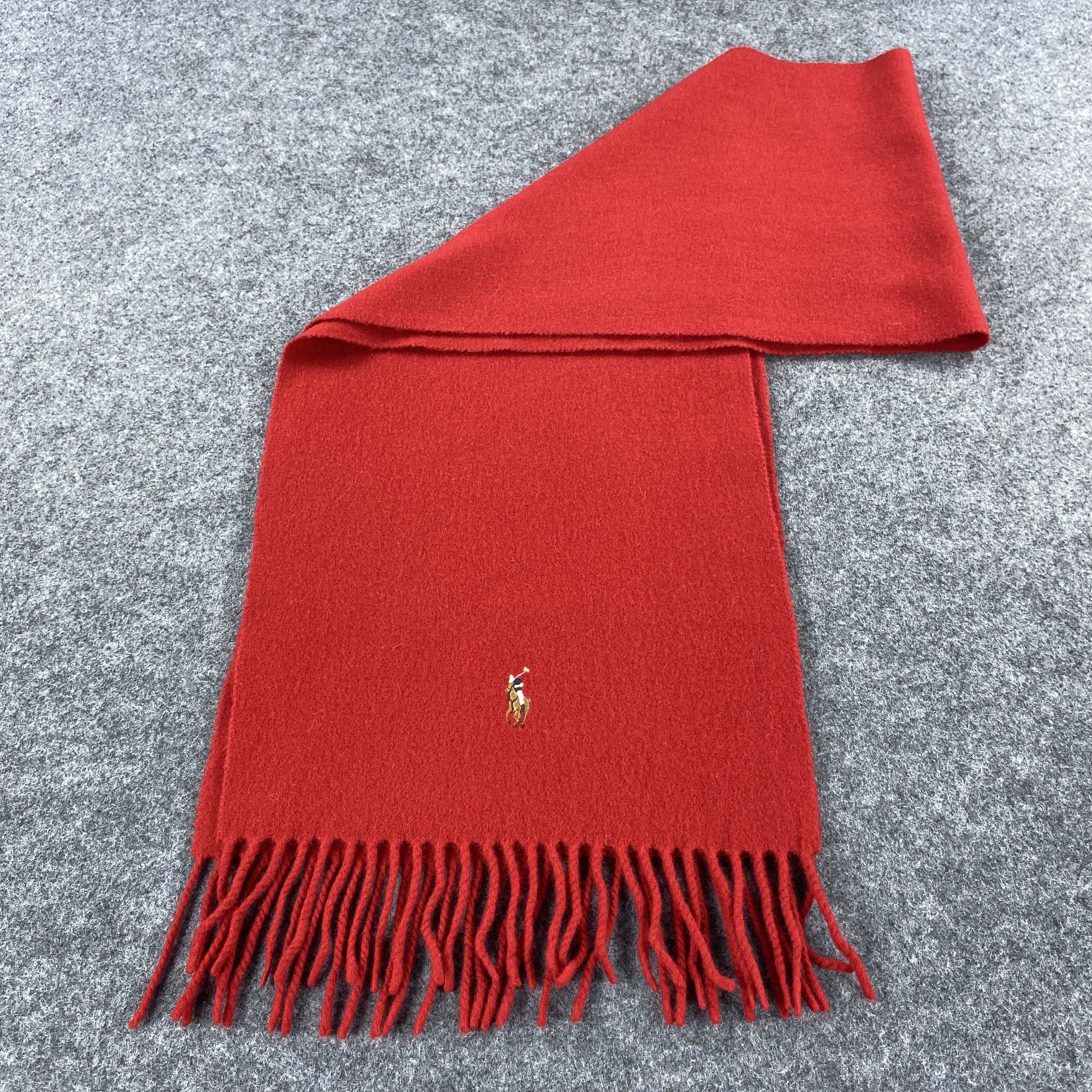 Polo Ralph Lauren × Vintage Polo Ralph Lauren Scarf # Muffler # Neckwear # D438 Size ONE SIZE - 4 Thumbnail