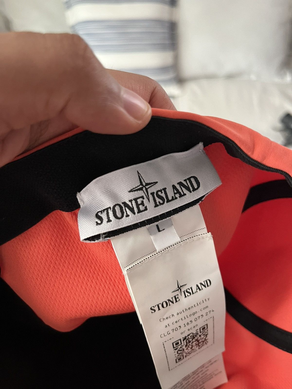 Stone Island Stone Island Hat Salmon Pink Size ONE SIZE - 7 Thumbnail