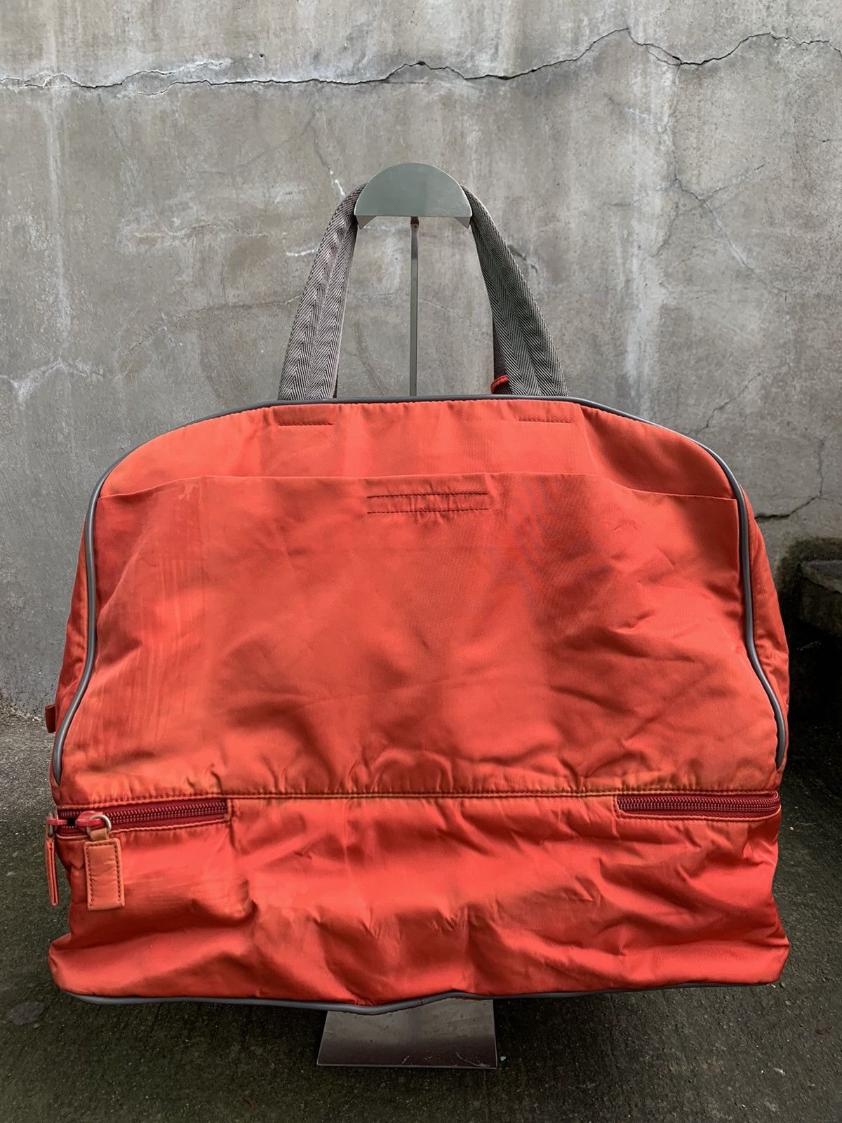 Prada Sport Red Nylon Duffle Bag Size ONE SIZE - 7 Thumbnail