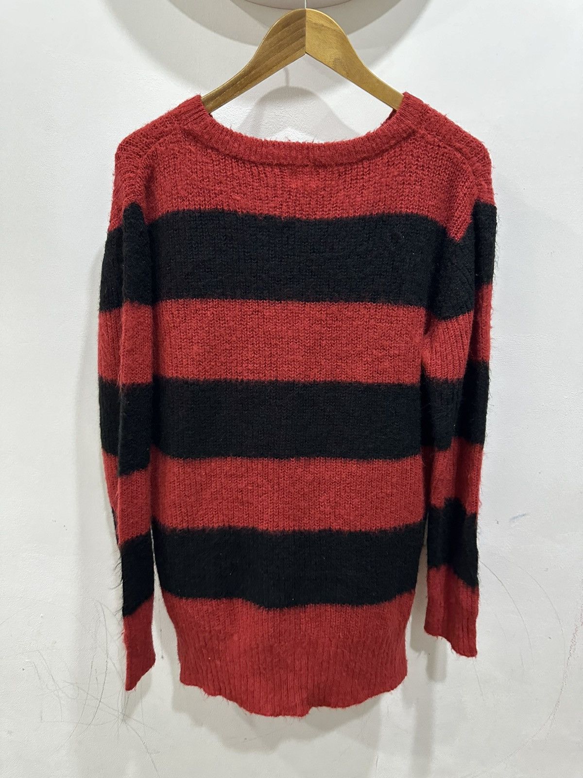Japanese Brand Kurt Cobain Browny Vintage Distressed Mohair Grunge Sweater Size US L / EU 52-54 / 3 - 11 Thumbnail