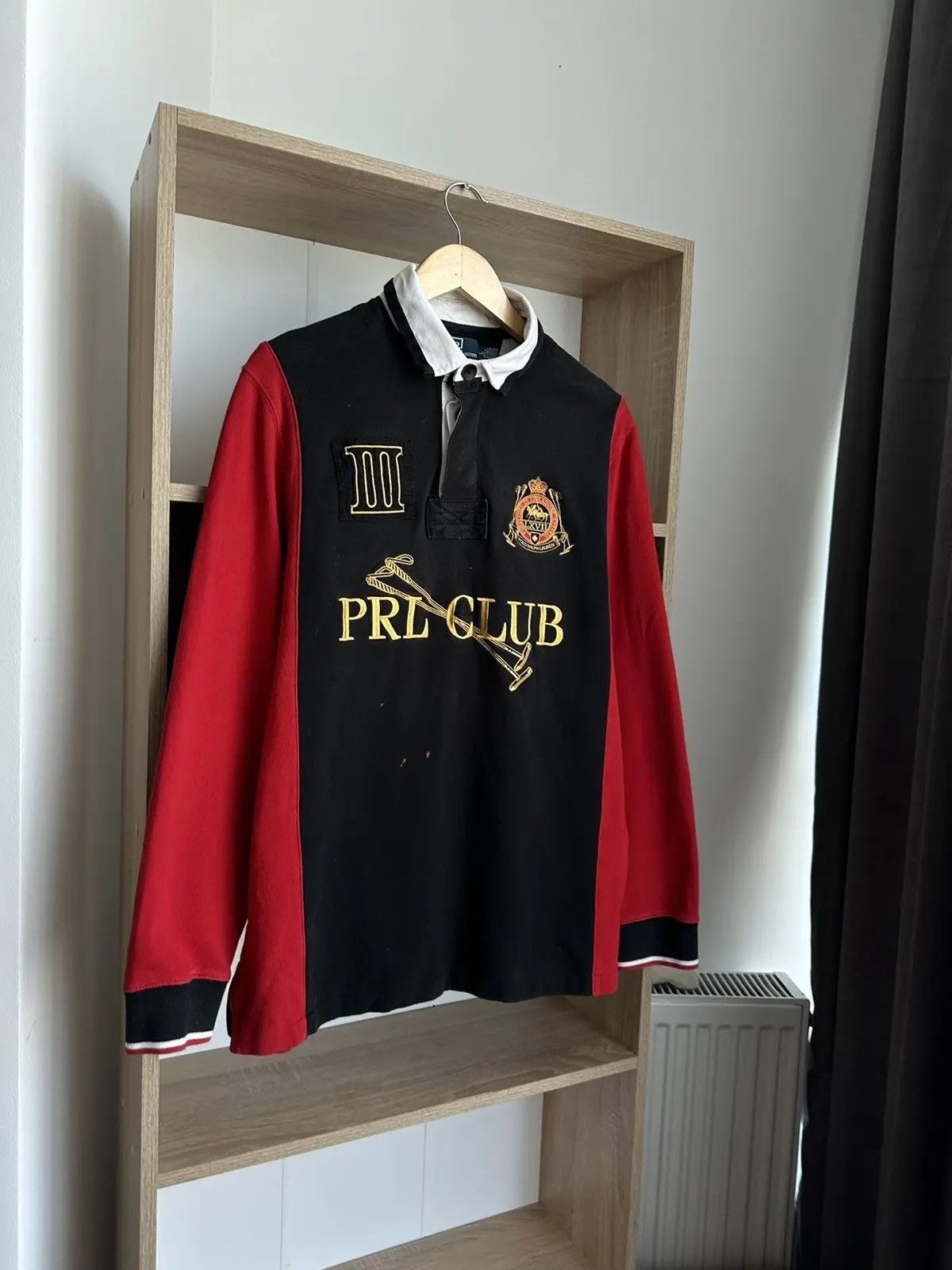 Polo Ralph Lauren × Vintage Vintage Polo Ralph Lauren Rugby PRL CLUB Sweatshirt Size US L / EU 52-54 / 3 - 11 Thumbnail