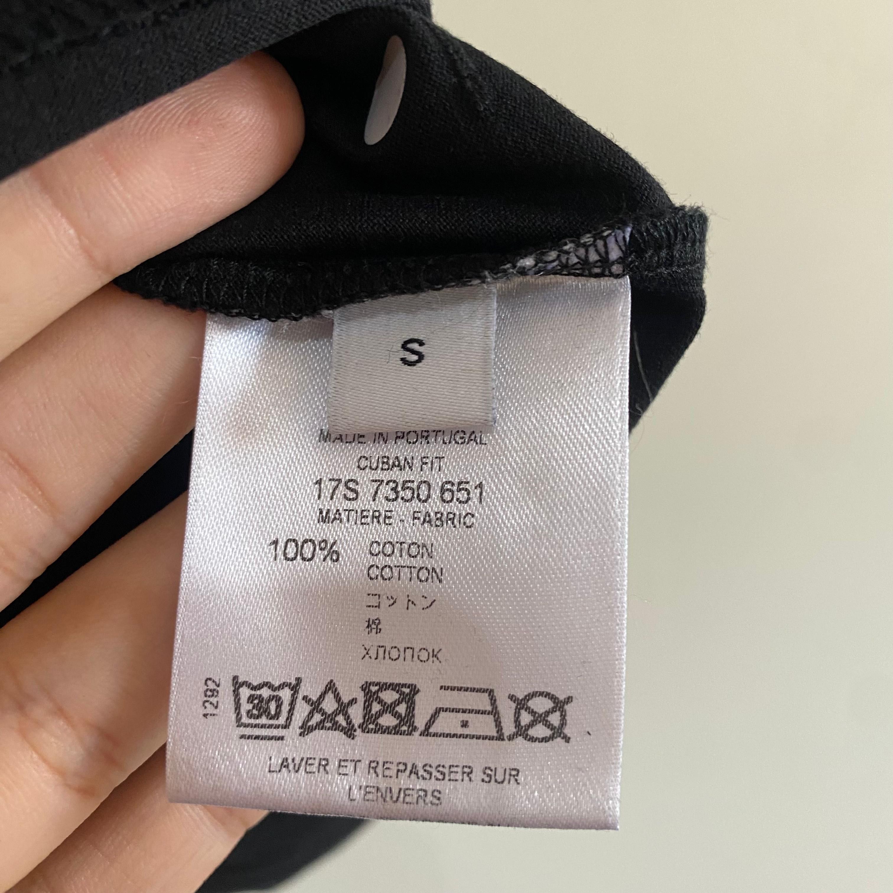 Givenchy Black White Printed Chest Star T-Shirt Size US S / EU 44-46 / 1 - 6 Thumbnail