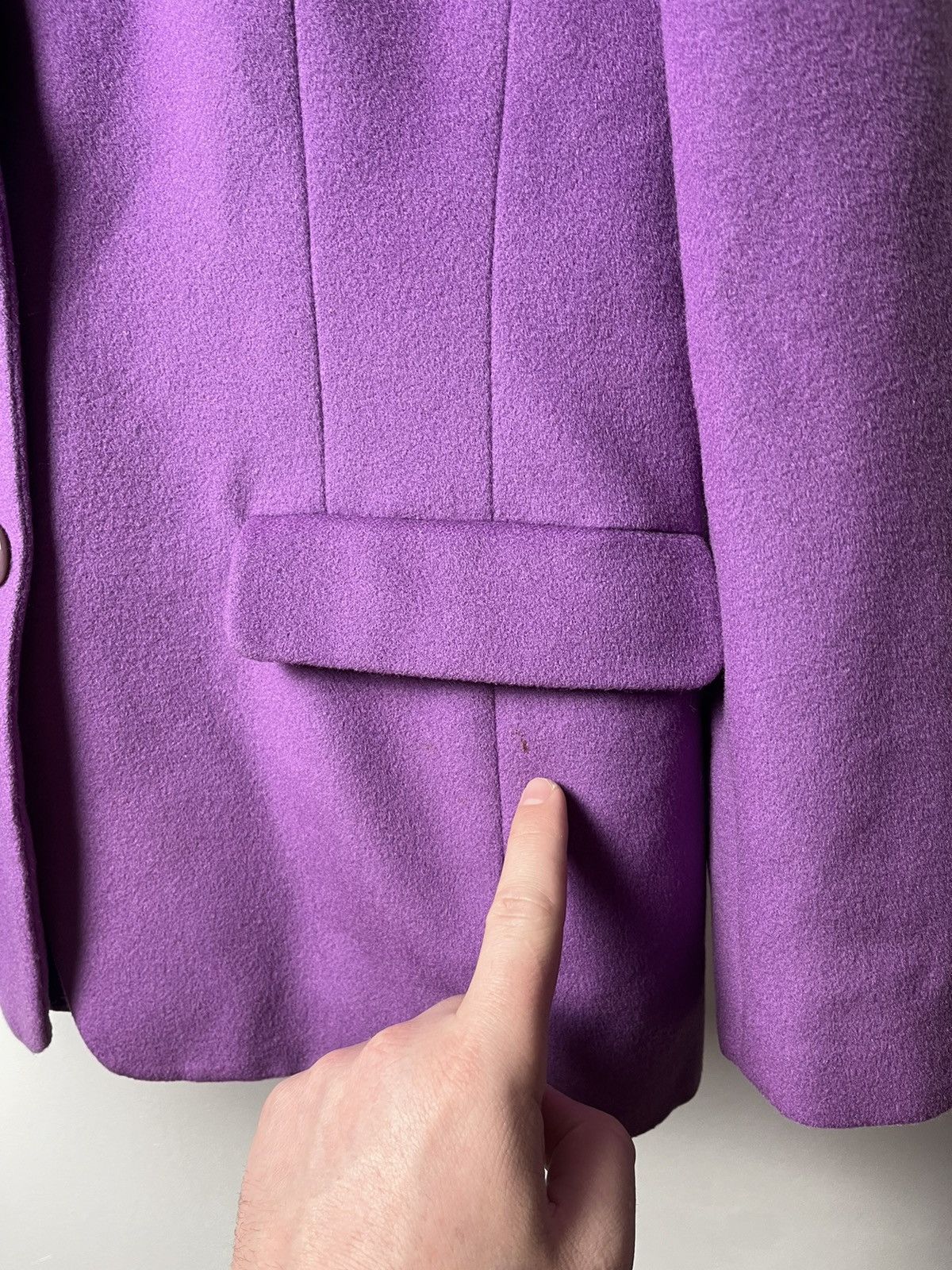 Kenzo × Vintage Vintage Kenzo Jungle Lana Wool/Cashmere Blazer Size S / US 4 / IT 40 - 5 Thumbnail