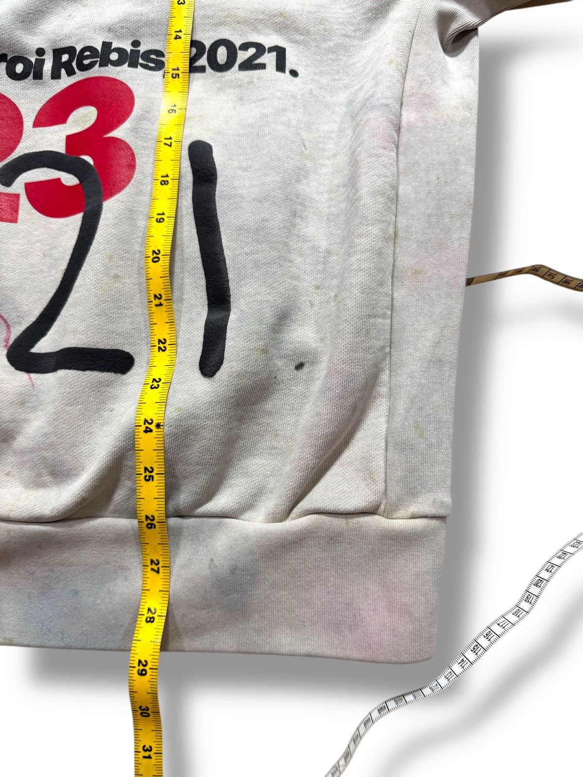 Designer × RRR-123 *RARE* GRAFFITI GARDEN RRR-123 GOD RELIGION HOODIE Size US S / EU 44-46 / 1 - 12 Thumbnail