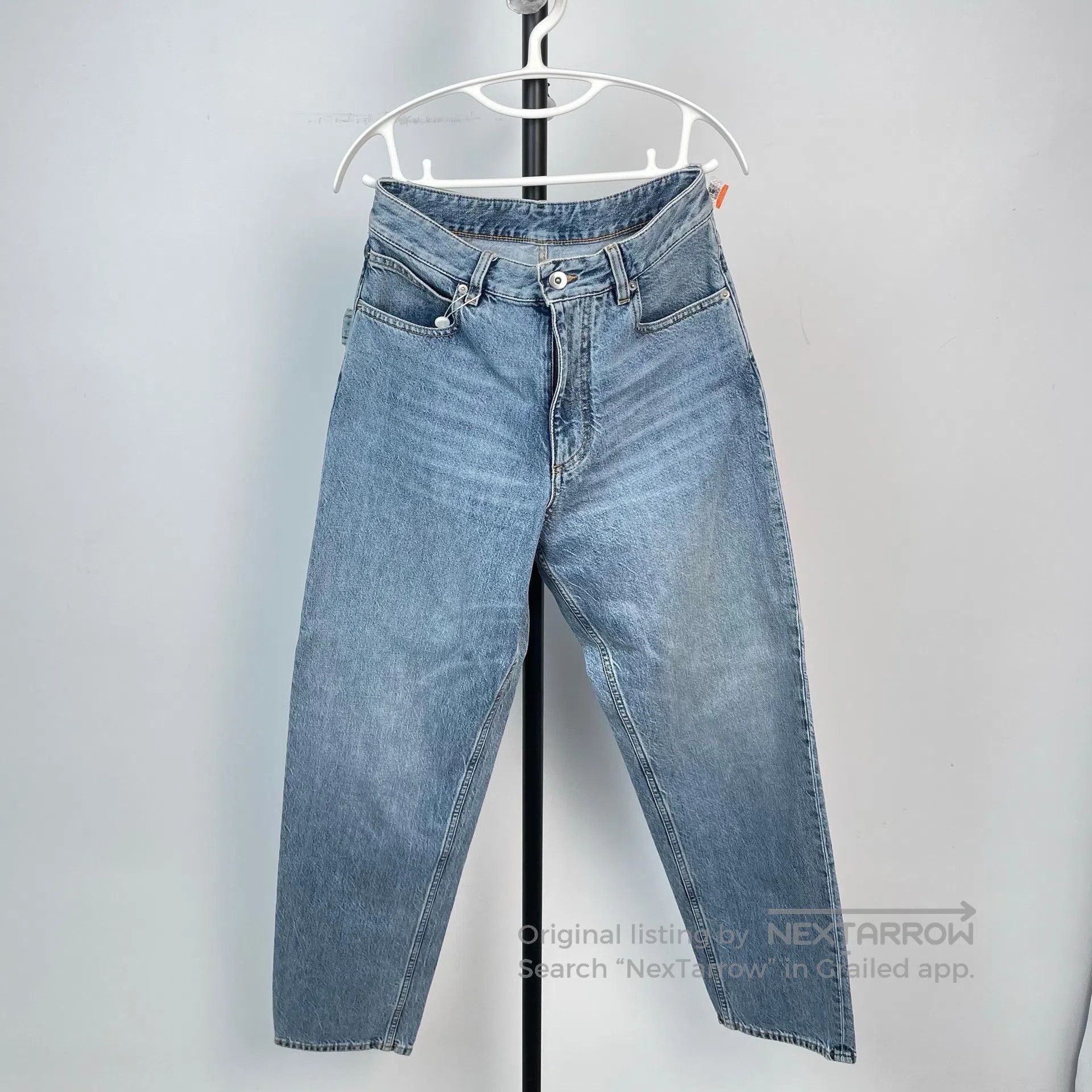 Bottega Veneta Bottega Veneta Branded Washed Denim Pants| Size 36" / US 14 / IT 50 - 2 Thumbnail