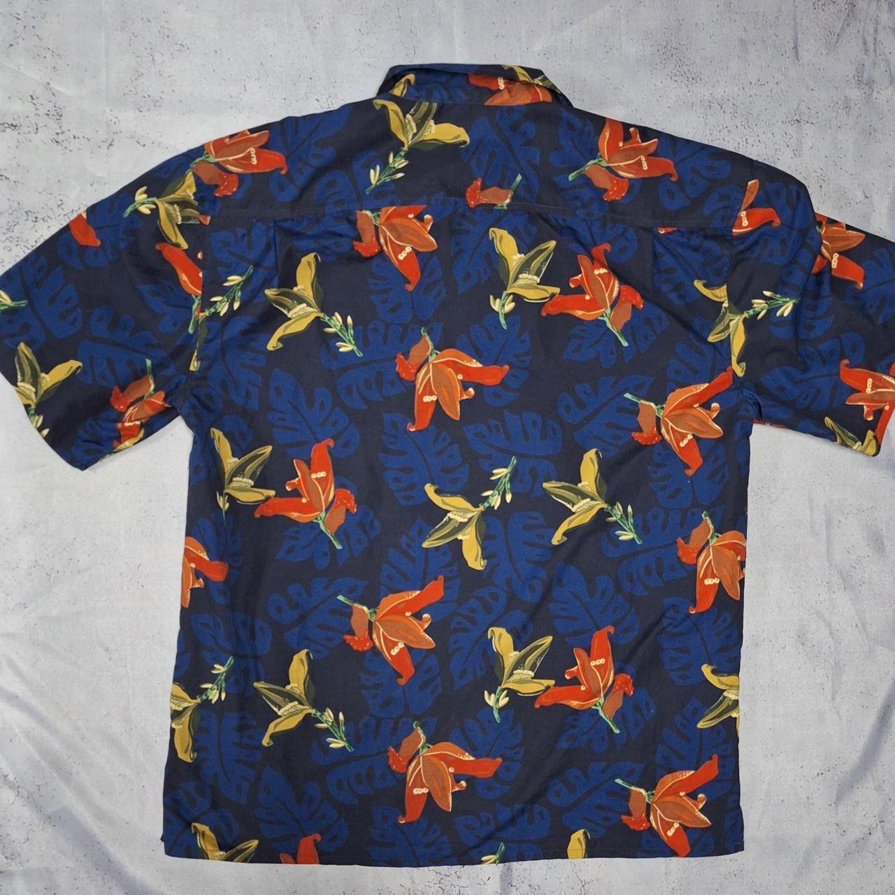 Other Blue and orange Hawaiian shirt #HawaiianShirt Size US L / EU 52-54 / 3 - 4 Thumbnail