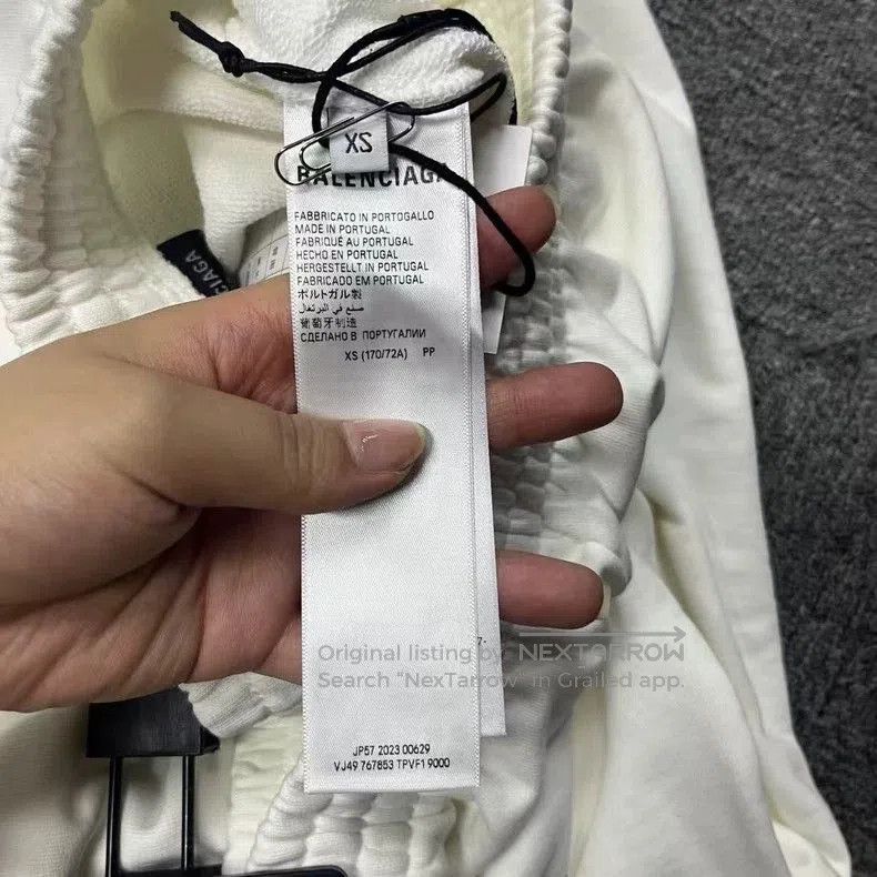 Balenciaga Balenciaga Letter Print Straight Casual Pants. Size US 26 / EU 42 - 4 Thumbnail