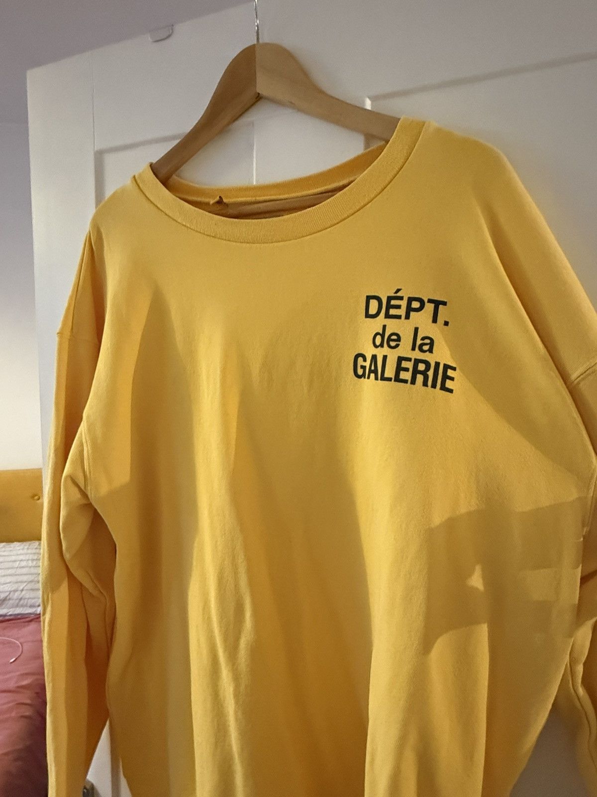 Gallery Dept. Gallery Dept. Yellow Sweatshirt Size US XXL / EU 58 / 5 - 2 Thumbnail