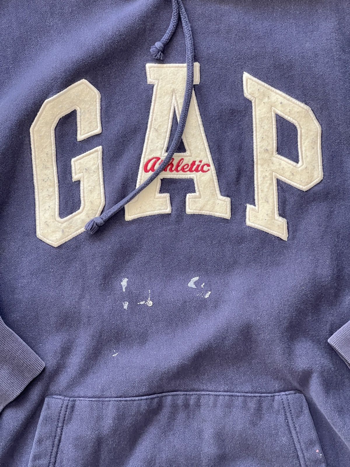 Gap Vintage Y2k GAP Varsity Logo Hoodie XL Size US XL / EU 56 / 4 - 6 Thumbnail