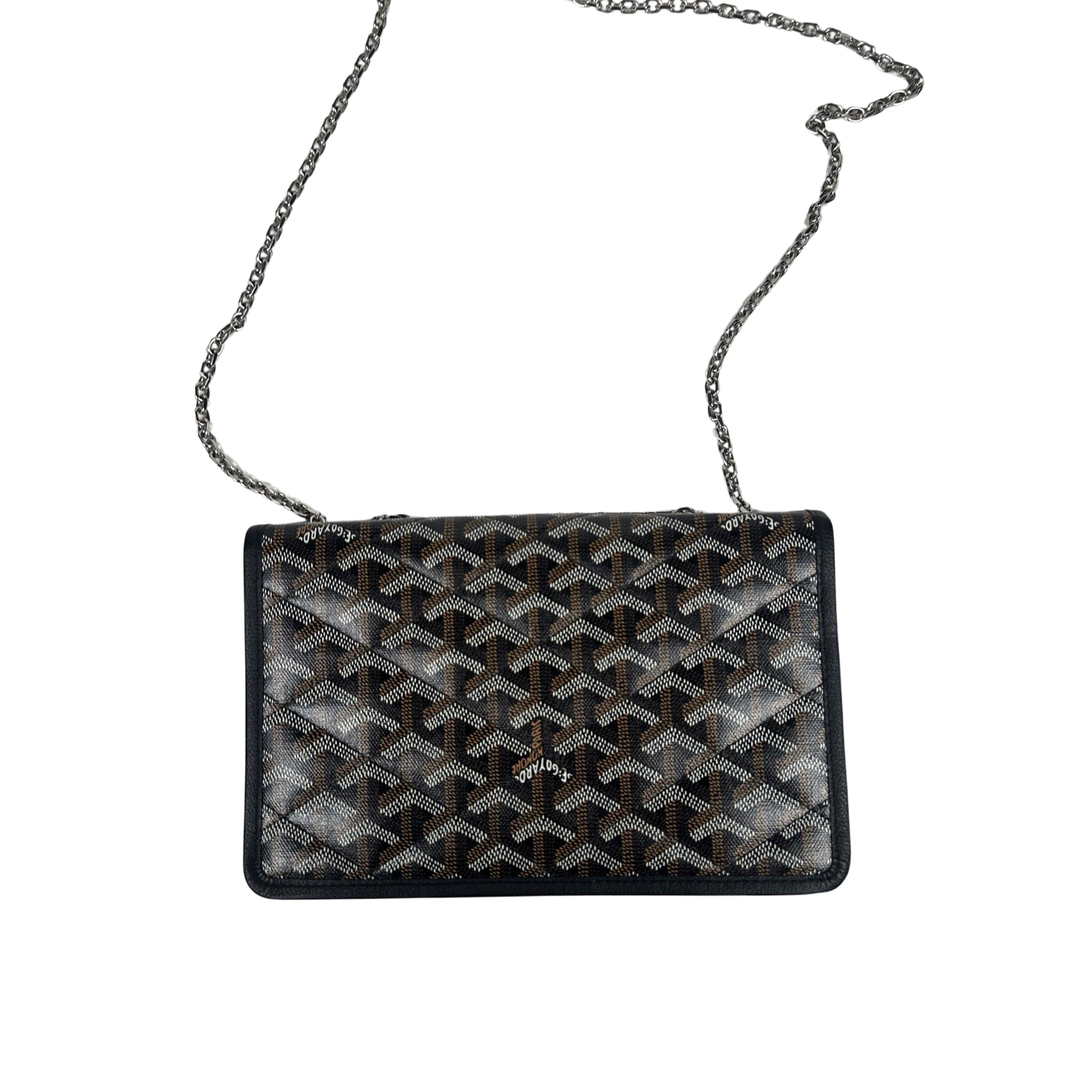 Goyard Goyard Alexandre III Bag Black Goyardine Size ONE SIZE - 10 Thumbnail
