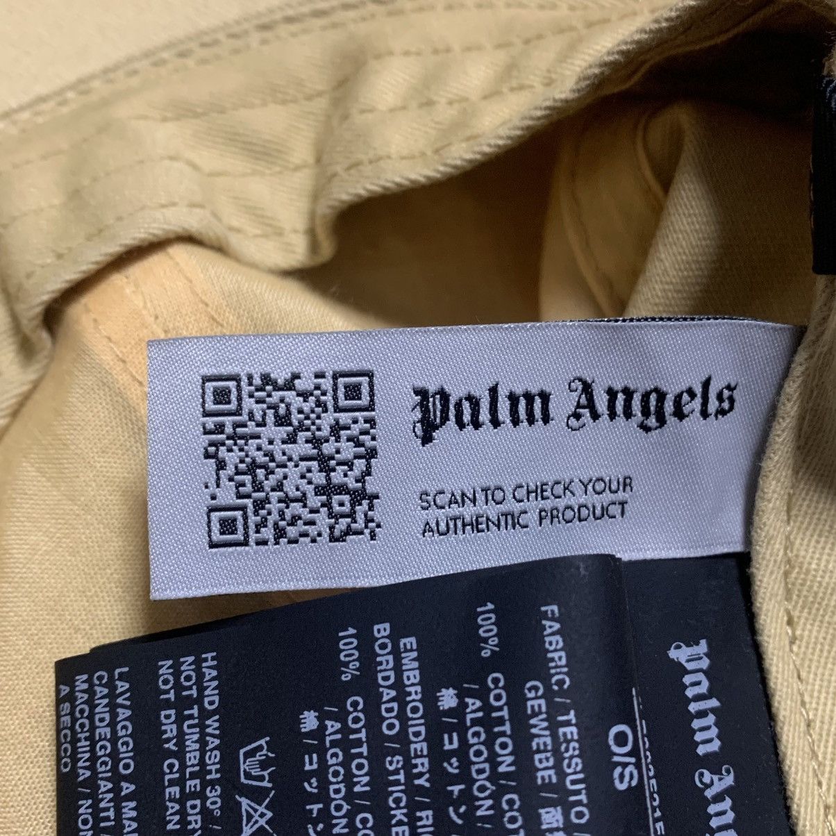 Palm Angels Palm Angels Cap Beige Tan Baseball Cap Hat Size ONE SIZE - 8 Thumbnail