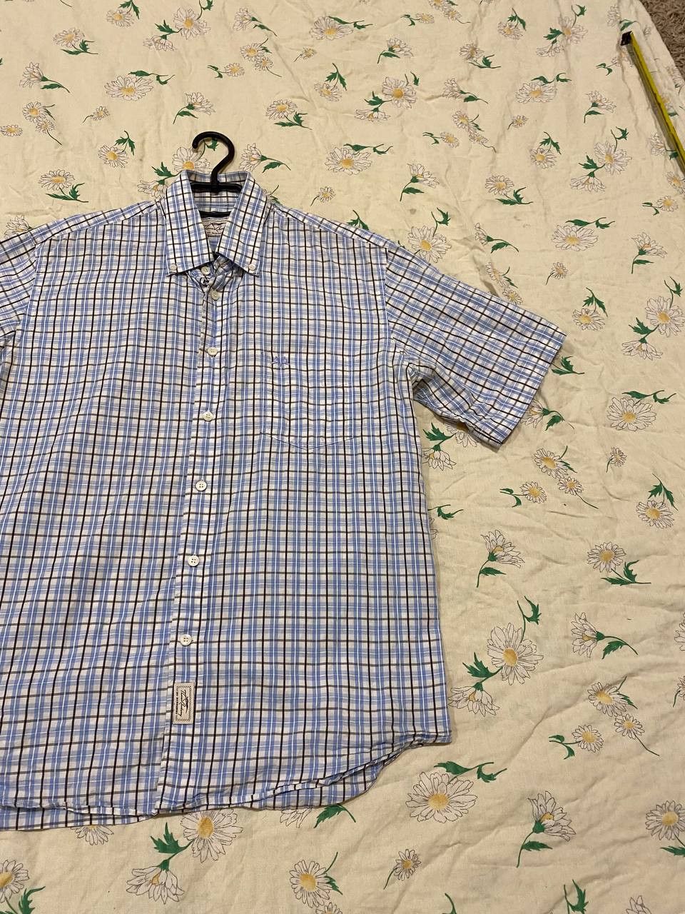 Burberry Burberry London Long Shirt Men's Check Plaid Size US L / EU 52-54 / 3 - 3 Thumbnail