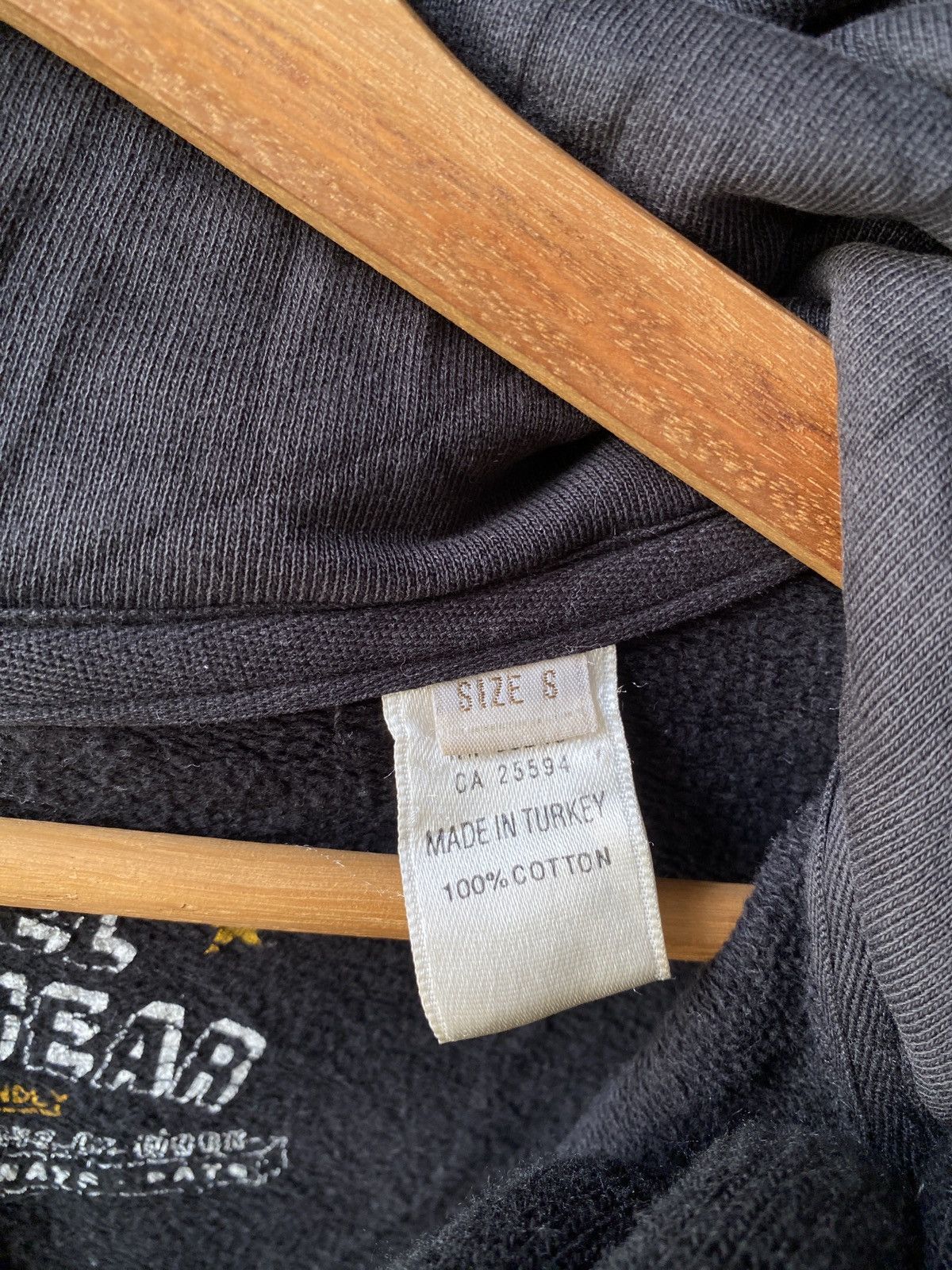 Diesel Diesel Black Faded Distressed Hoodie Size US S / EU 44-46 / 1 - 16 Thumbnail