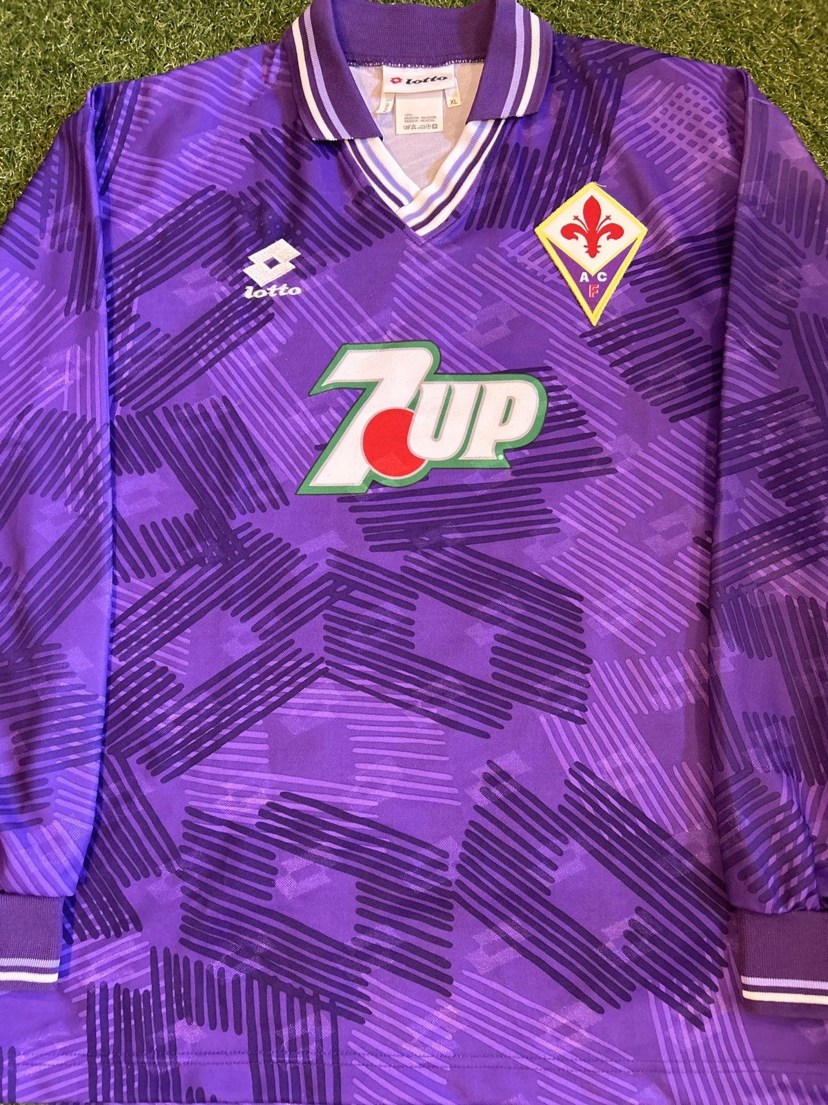 Vintage Lotto Fiorentina 1992/93 Soccer jersey | eBay