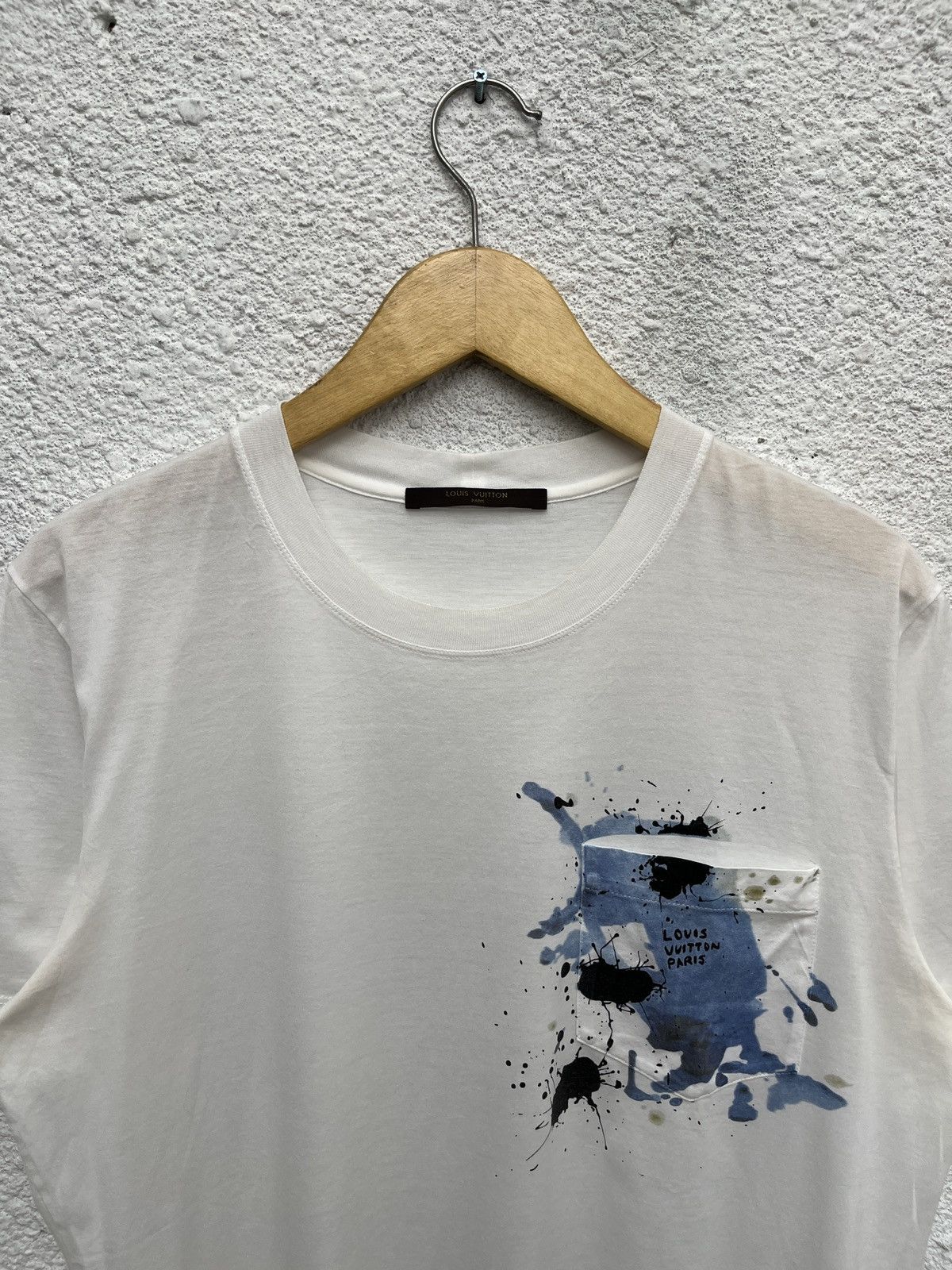 Louis Vuitton Louis Vuitton Paint Splatter Tshirt Size US M / EU 48-50 / 2 - 2 Thumbnail