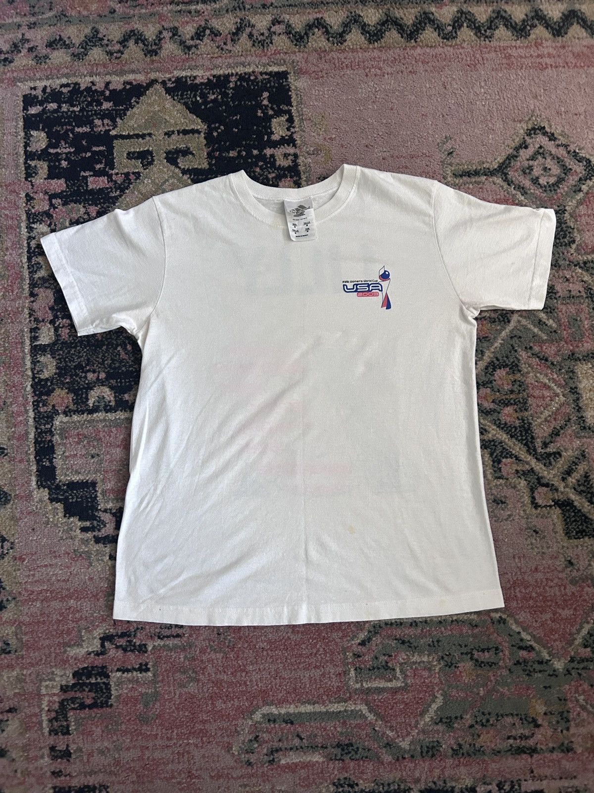 Adidas Vintage 2003 FIFA Women's World Cup USA Adidas Shirt Size M / US 6-8 / IT 42-44 - 1 Thumbnail